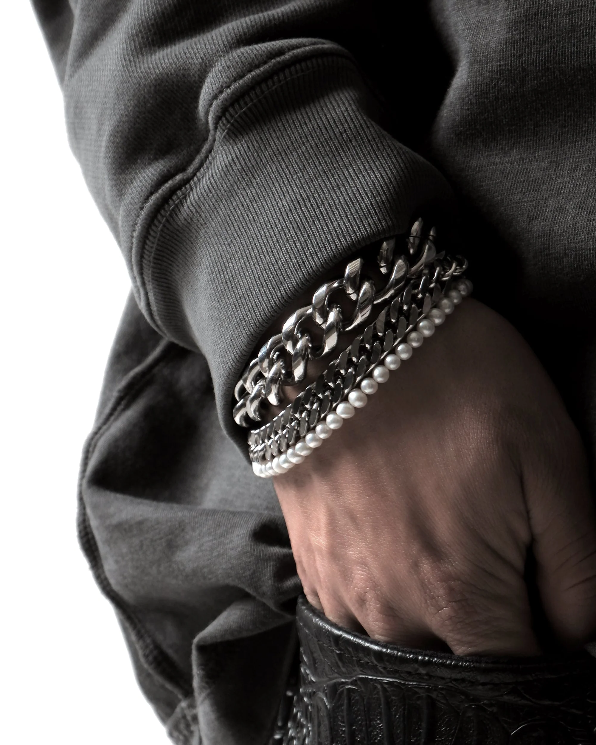 Double Curb Bracelet - Image 2