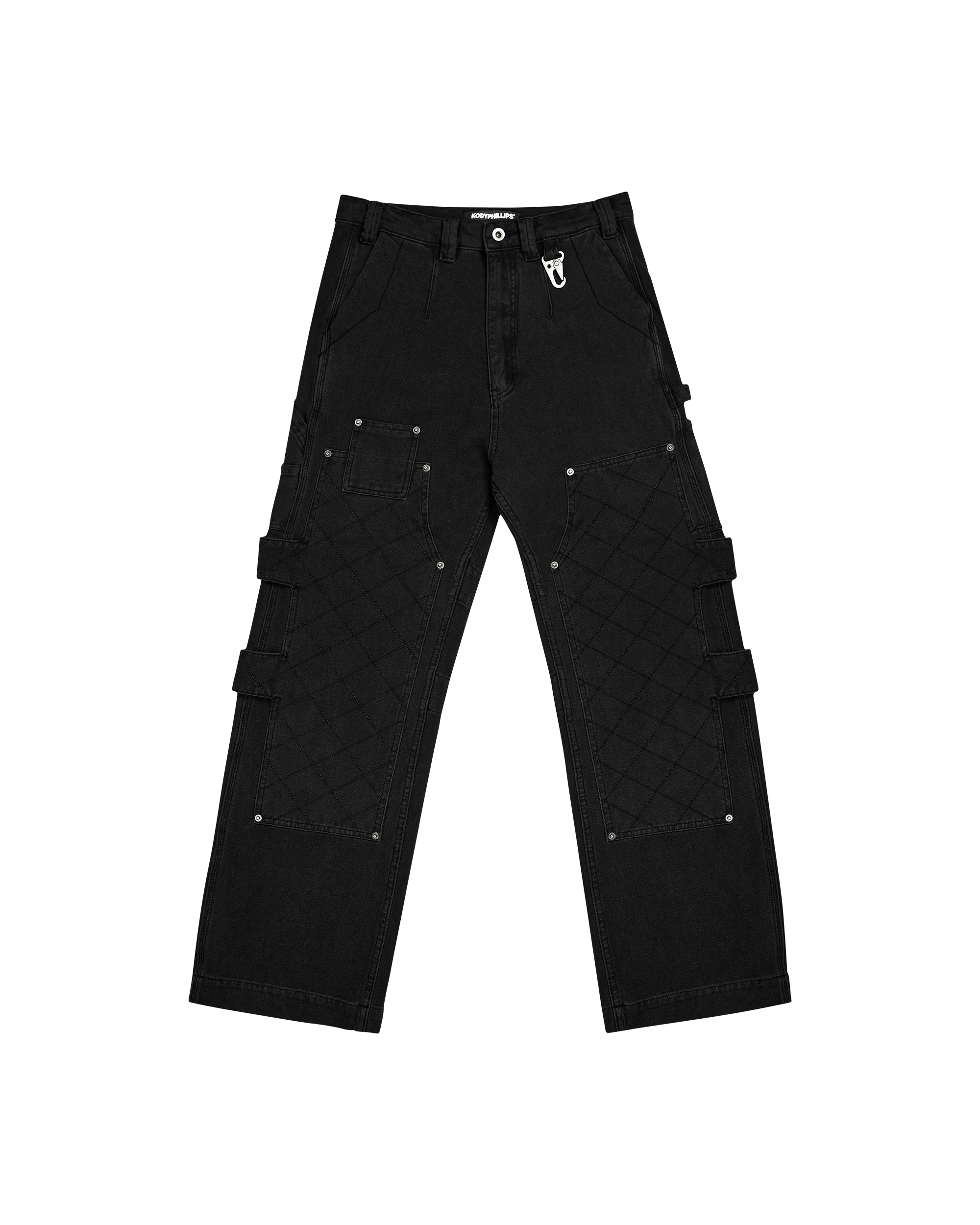 Double Knees 2.0-BLACK