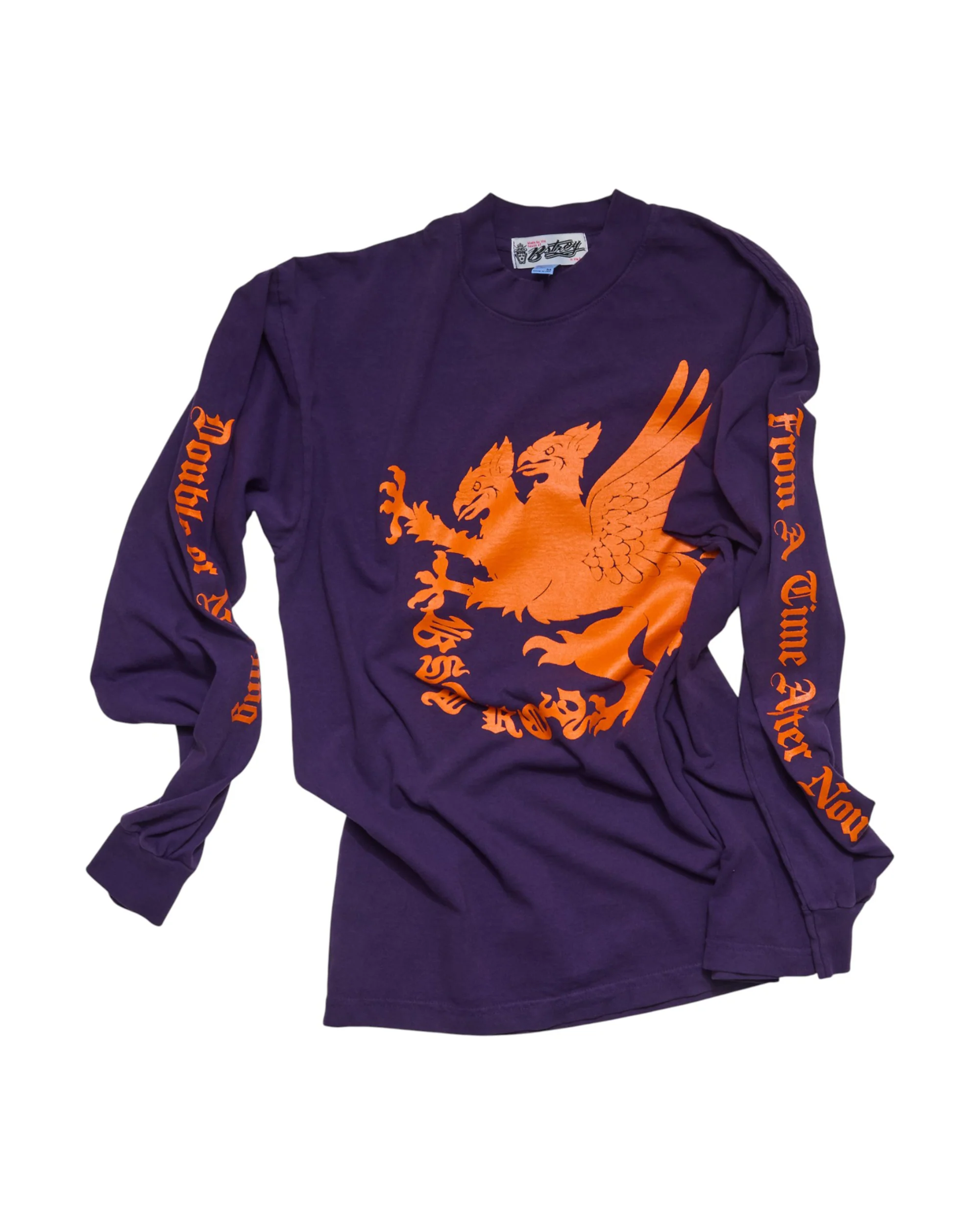 Double Or Nothing L/S T-Shirt (Purple) - Image 3