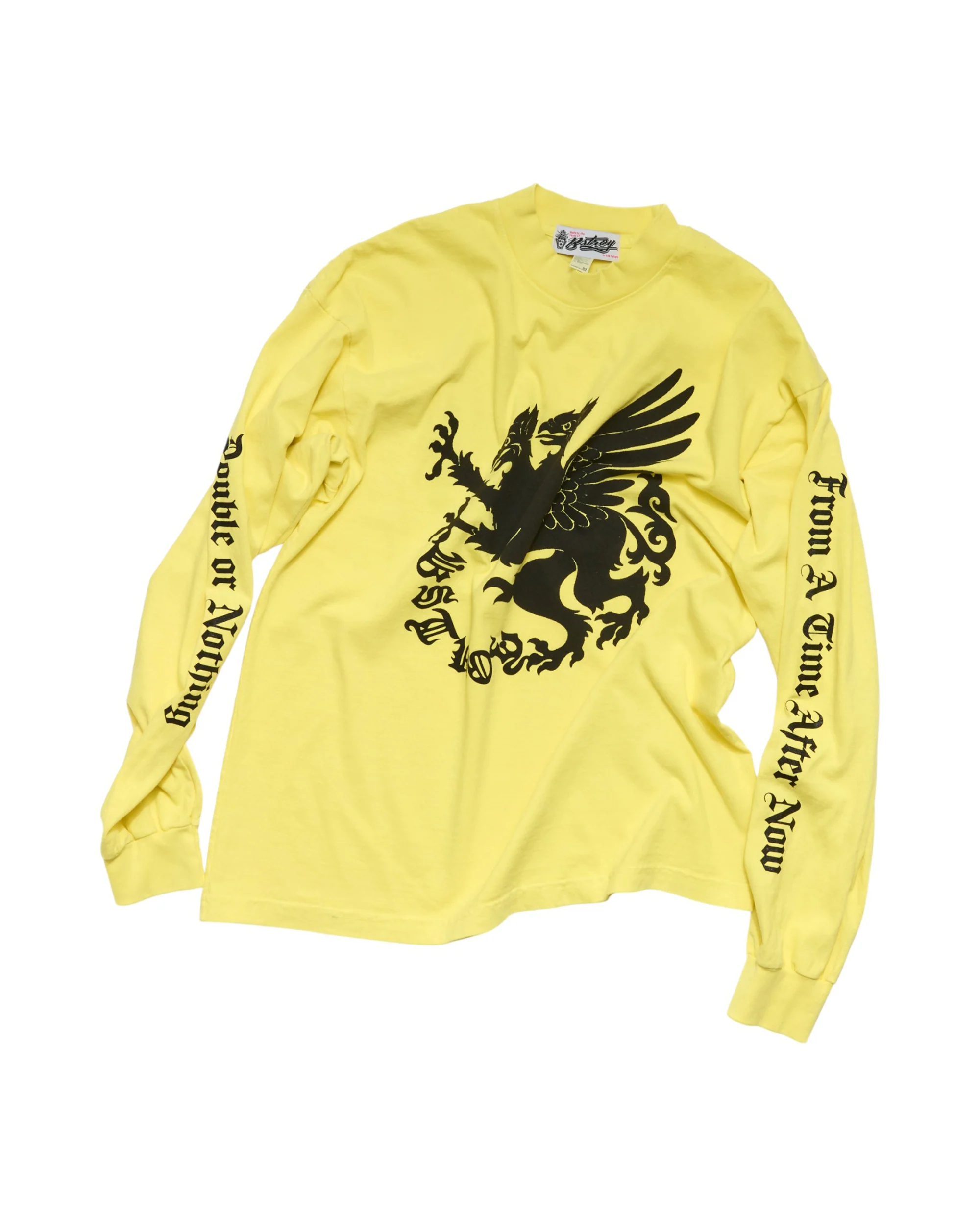 Double Or Nothing L/S T-Shirt (Yellow) - Image 3