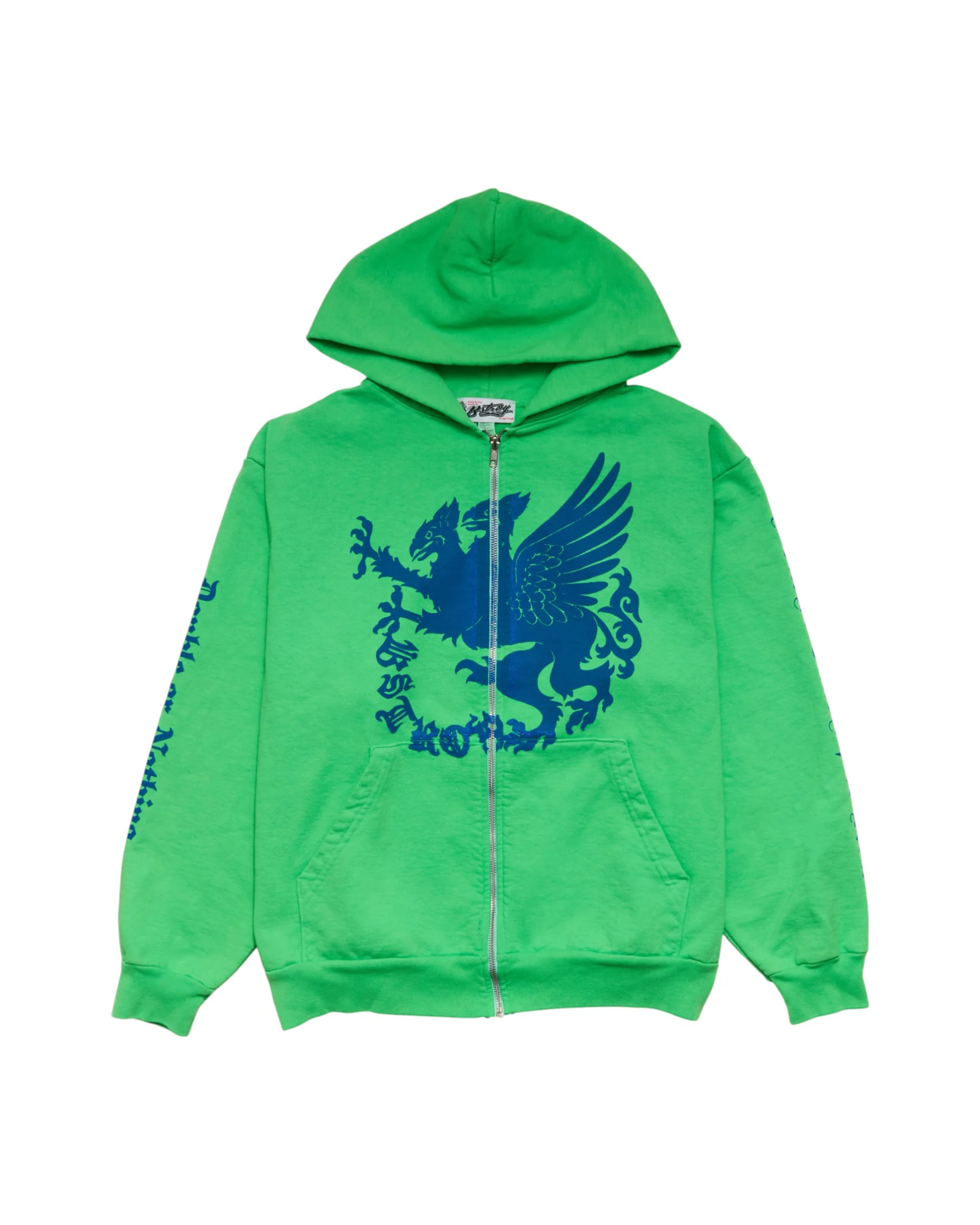 Double Or Nothing Zip Hoodie (Green)