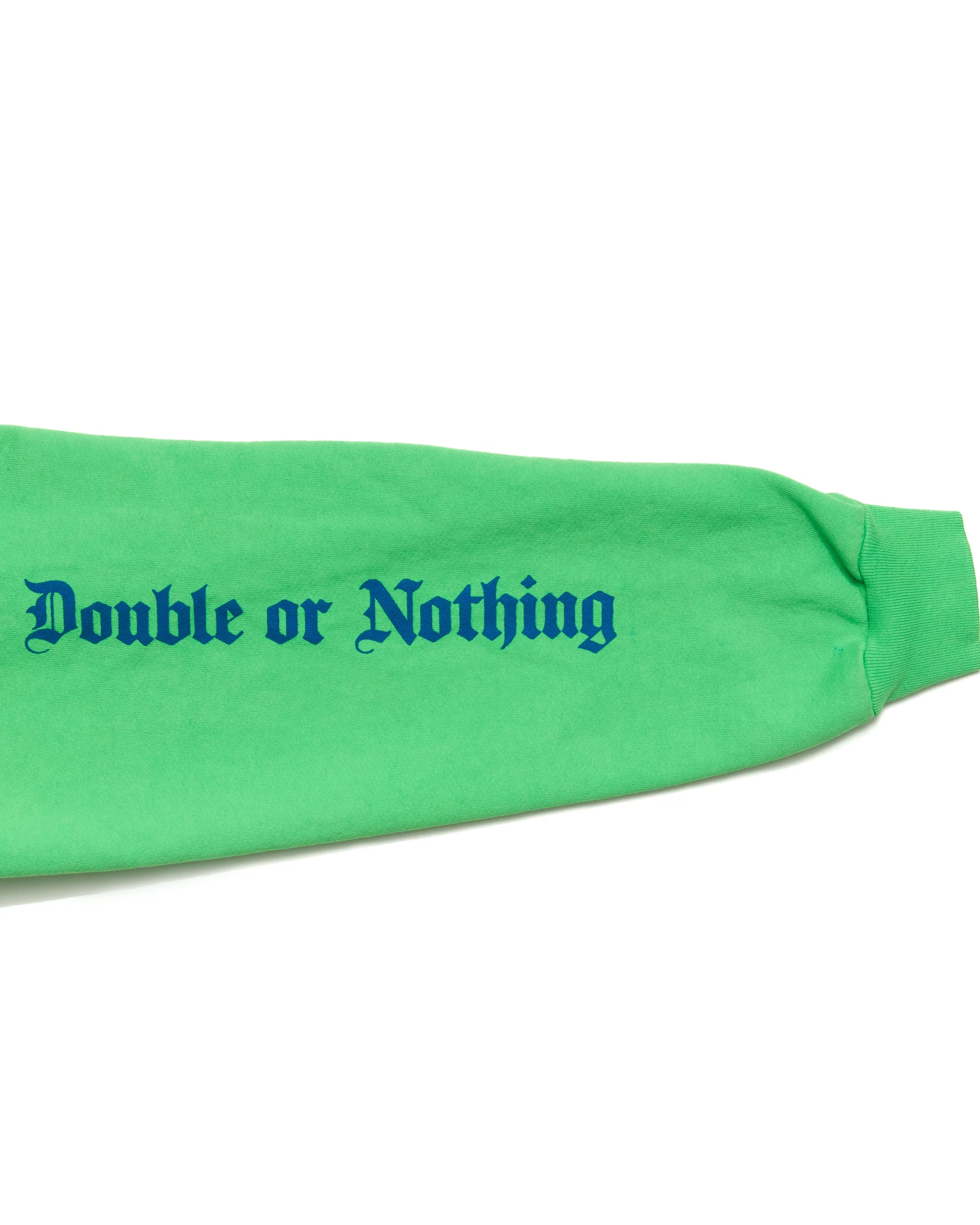 Double Or Nothing Zip Hoodie (Green) - Image 3