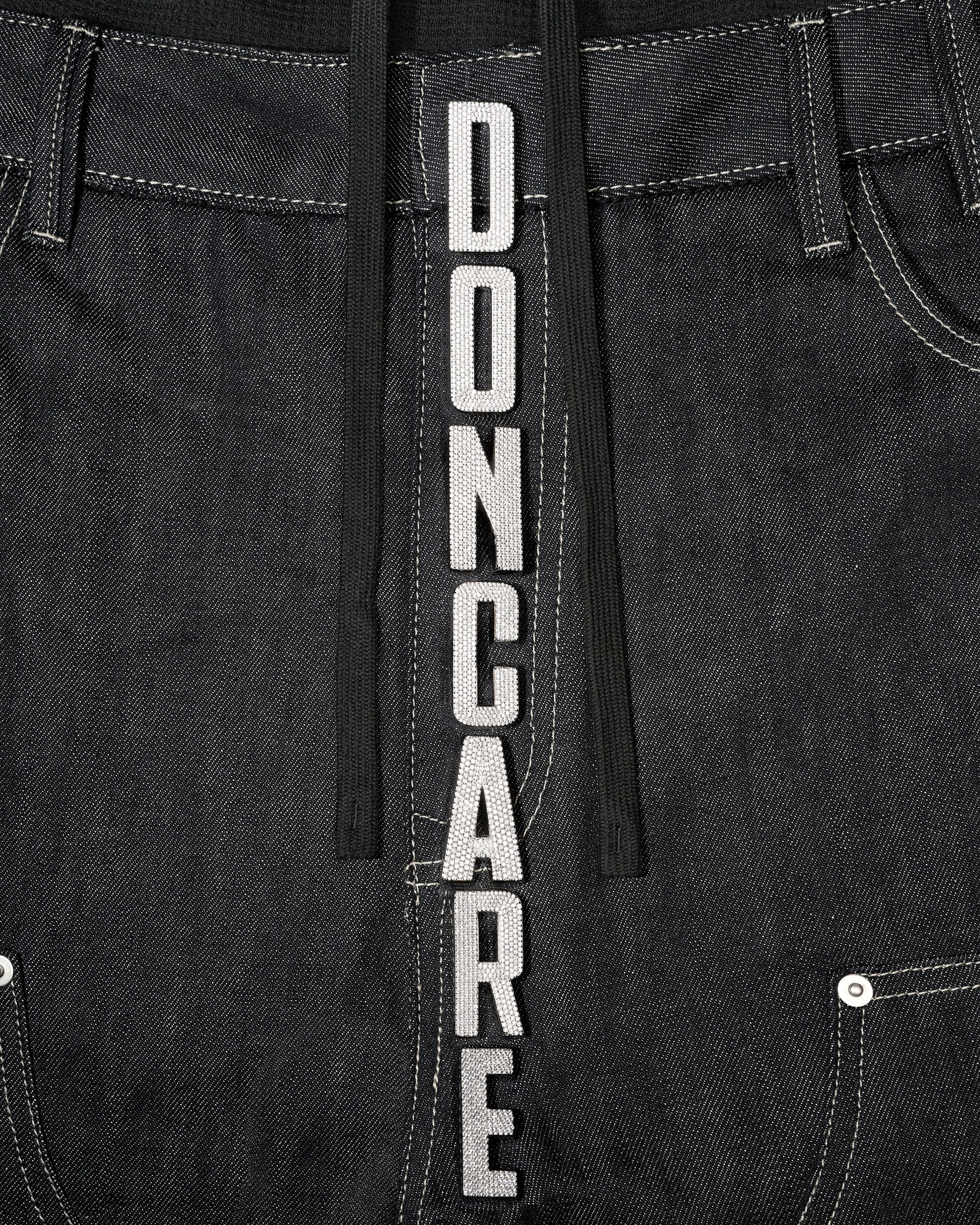 DOUBLE-WAIST RAW DENIM JEANS - Image 12
