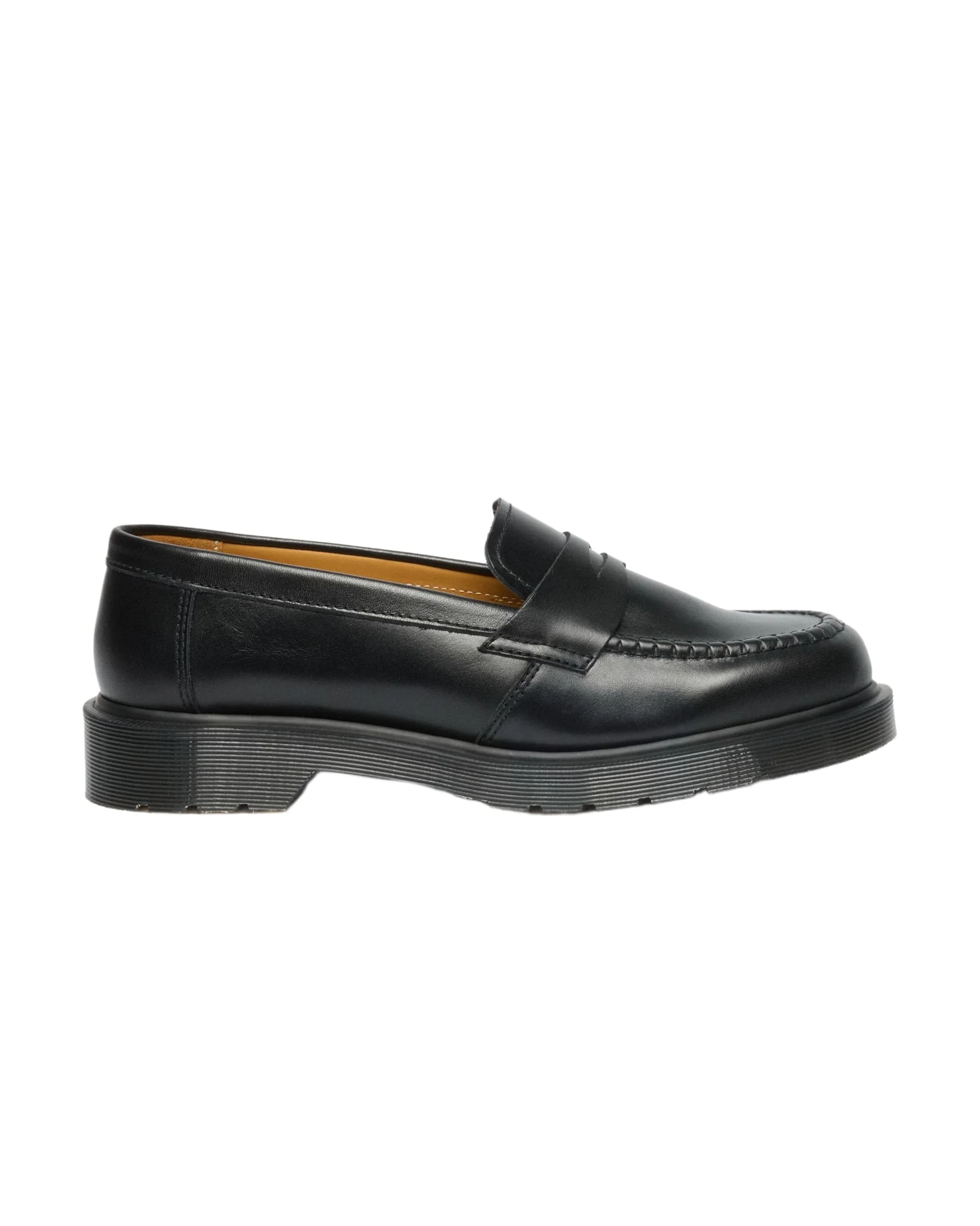 DR. MARTENS CLASSIC CALF REFINED LOAFER - BLACK