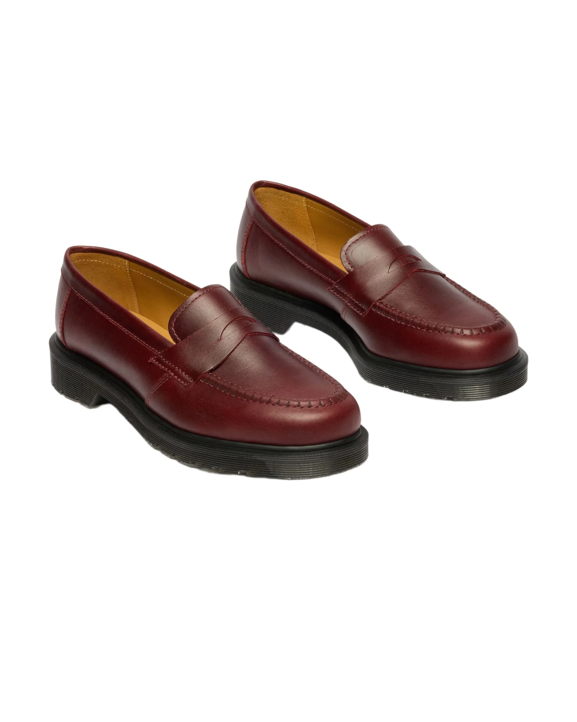 DR. MARTENS CLASSIC CALF REFINED LOAFER - BURGUNDY - Image 6