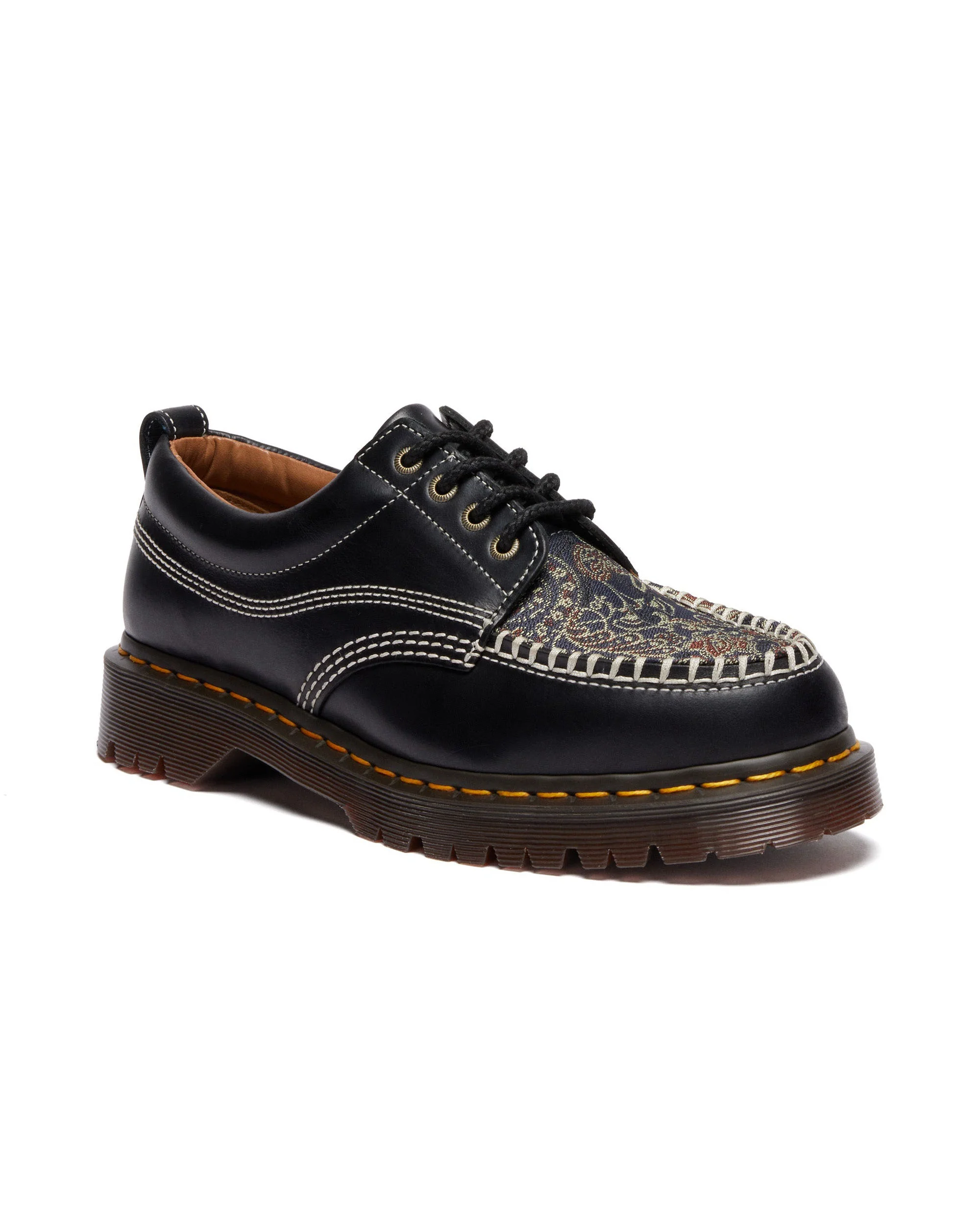 DR. MARTENS JACQUARD LOWELL BLACK - Image 2