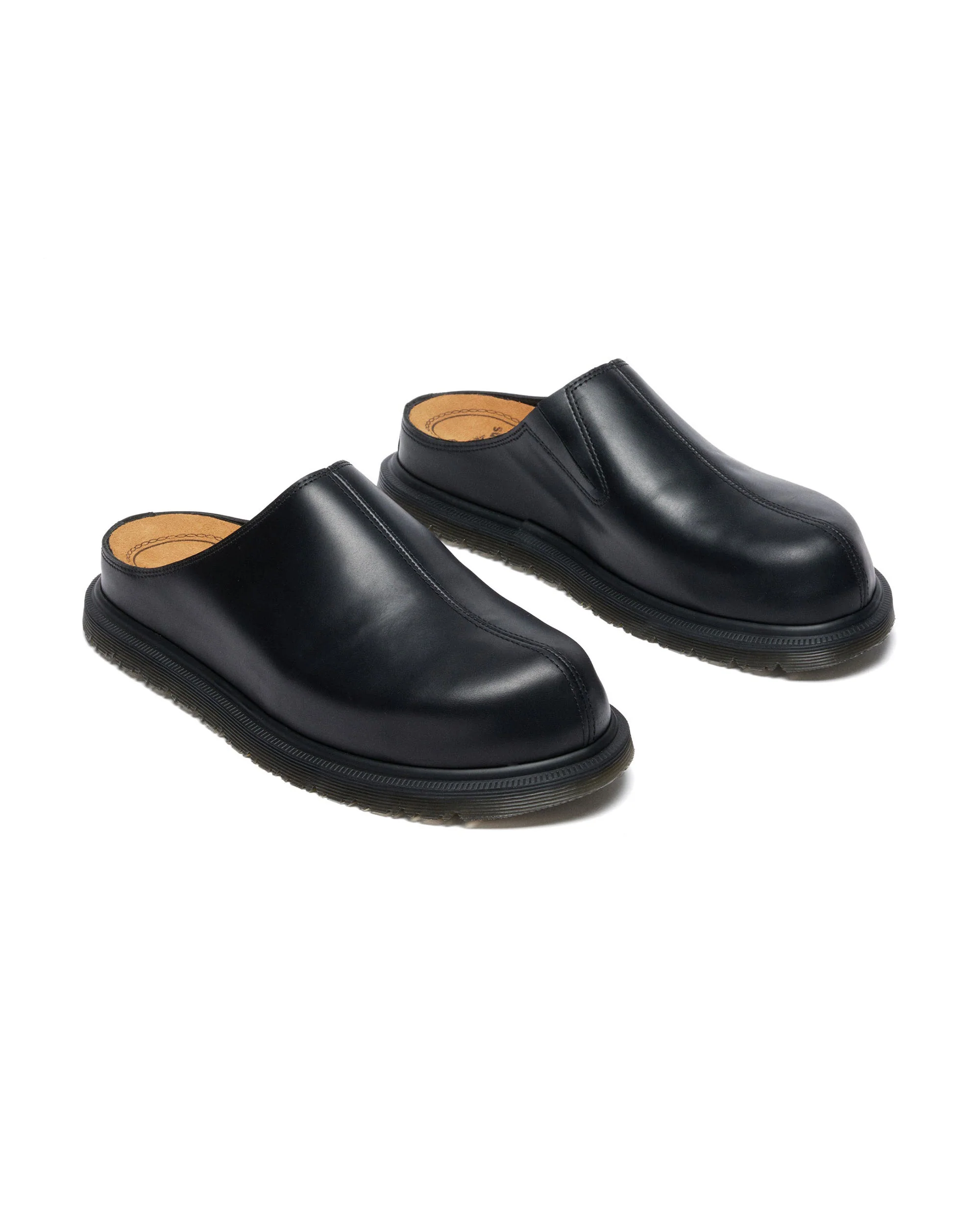 DR. MARTENS JACQUARD SAN MULE SOLID BLACK - Image 2