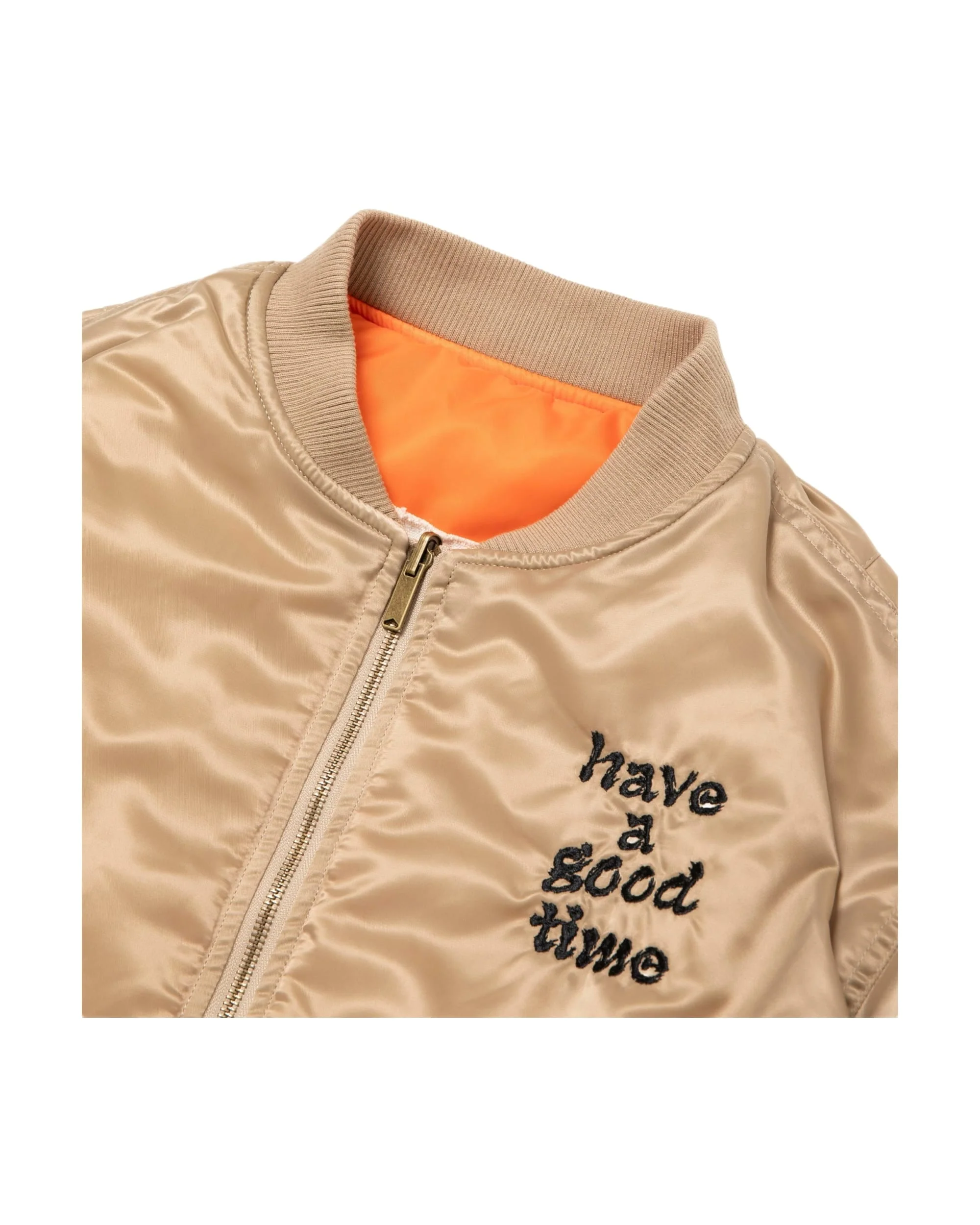 DRAGON CIRCLE REVERSINLE MA-1 JACKET BEIGE - Image 5