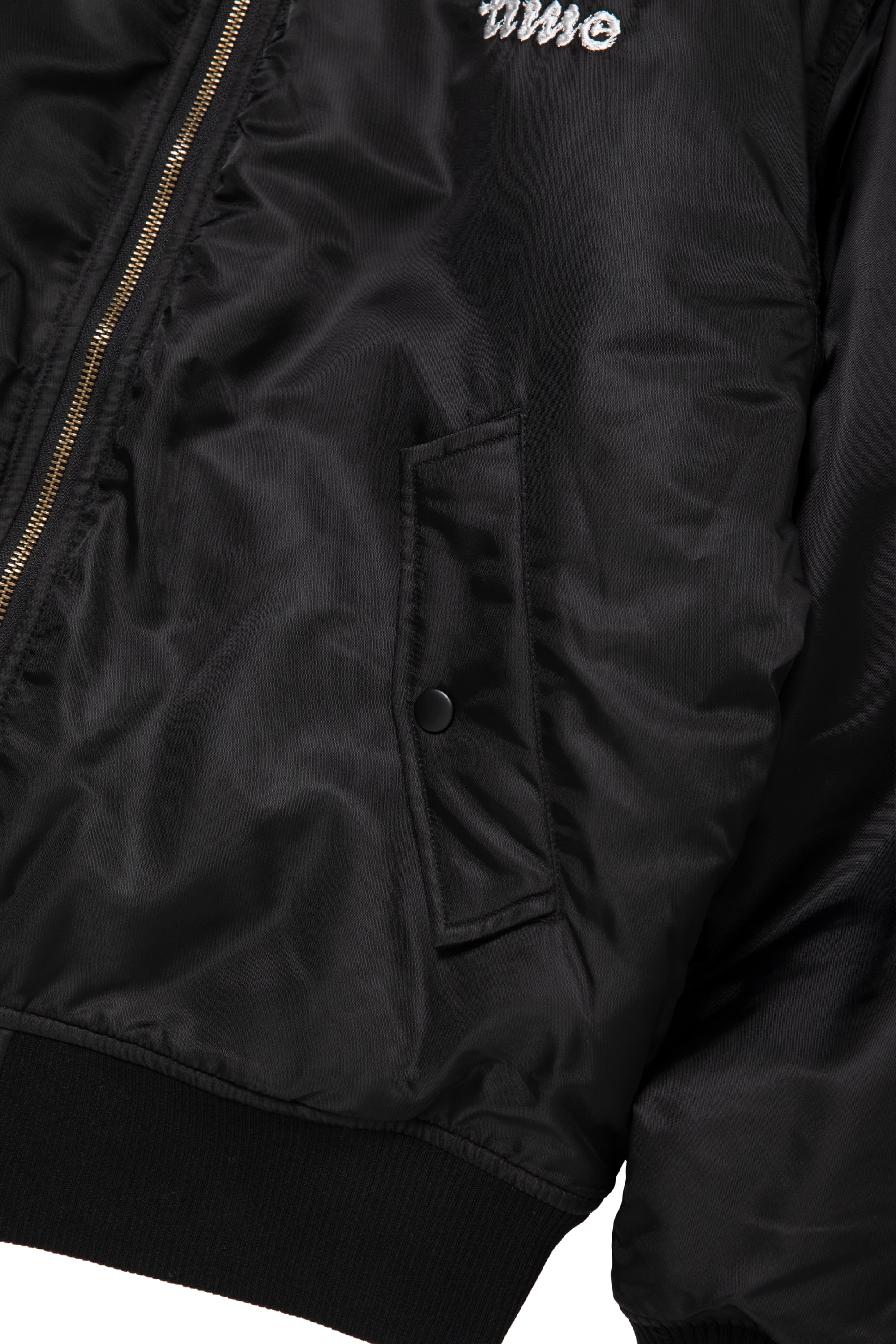 DRAGON CIRCLE REVERSIBLE MA-1 JACKET BLACK - Image 13