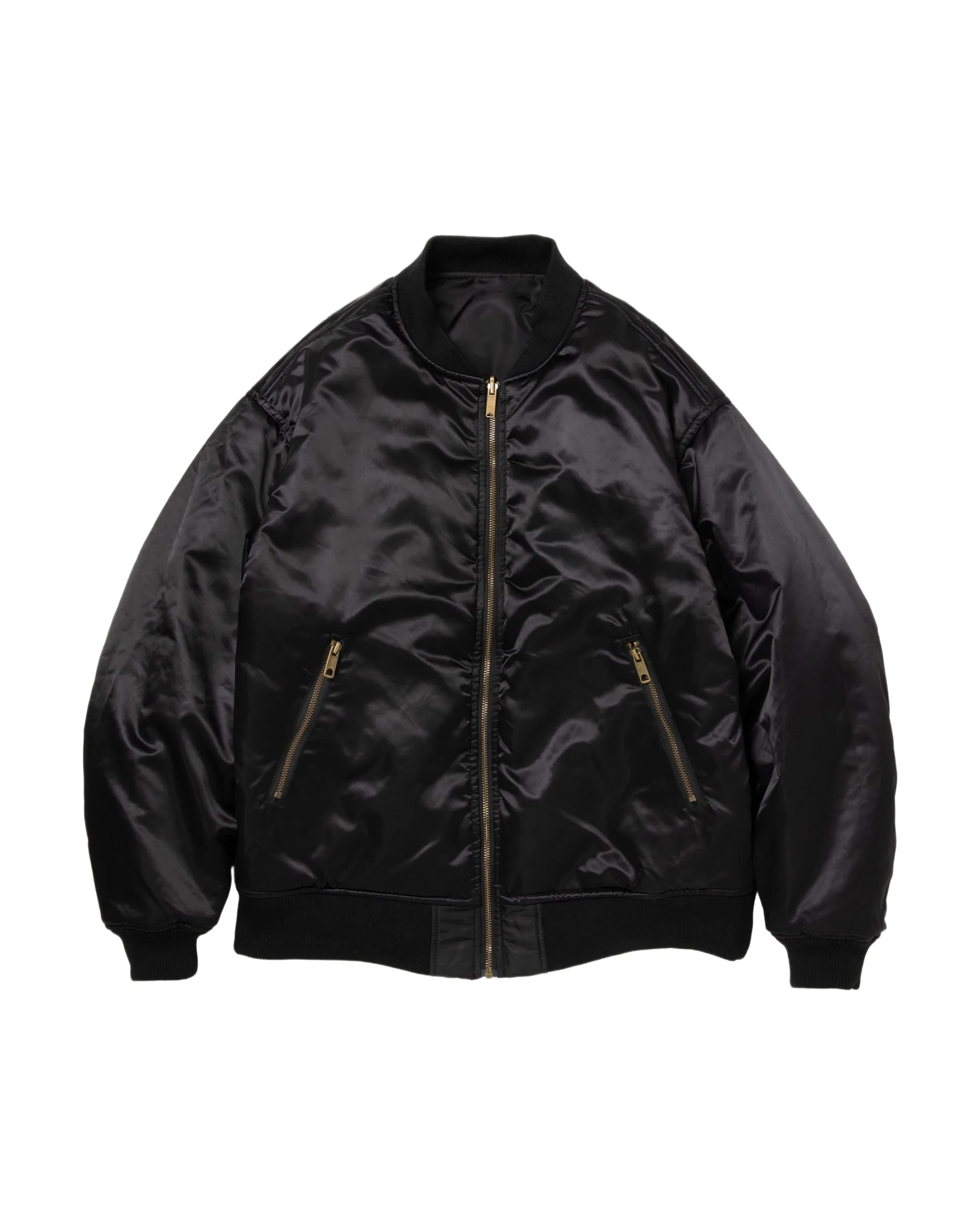 DRAGON CIRCLE REVERSIBLE MA-1 JACKET BLACK - Image 5