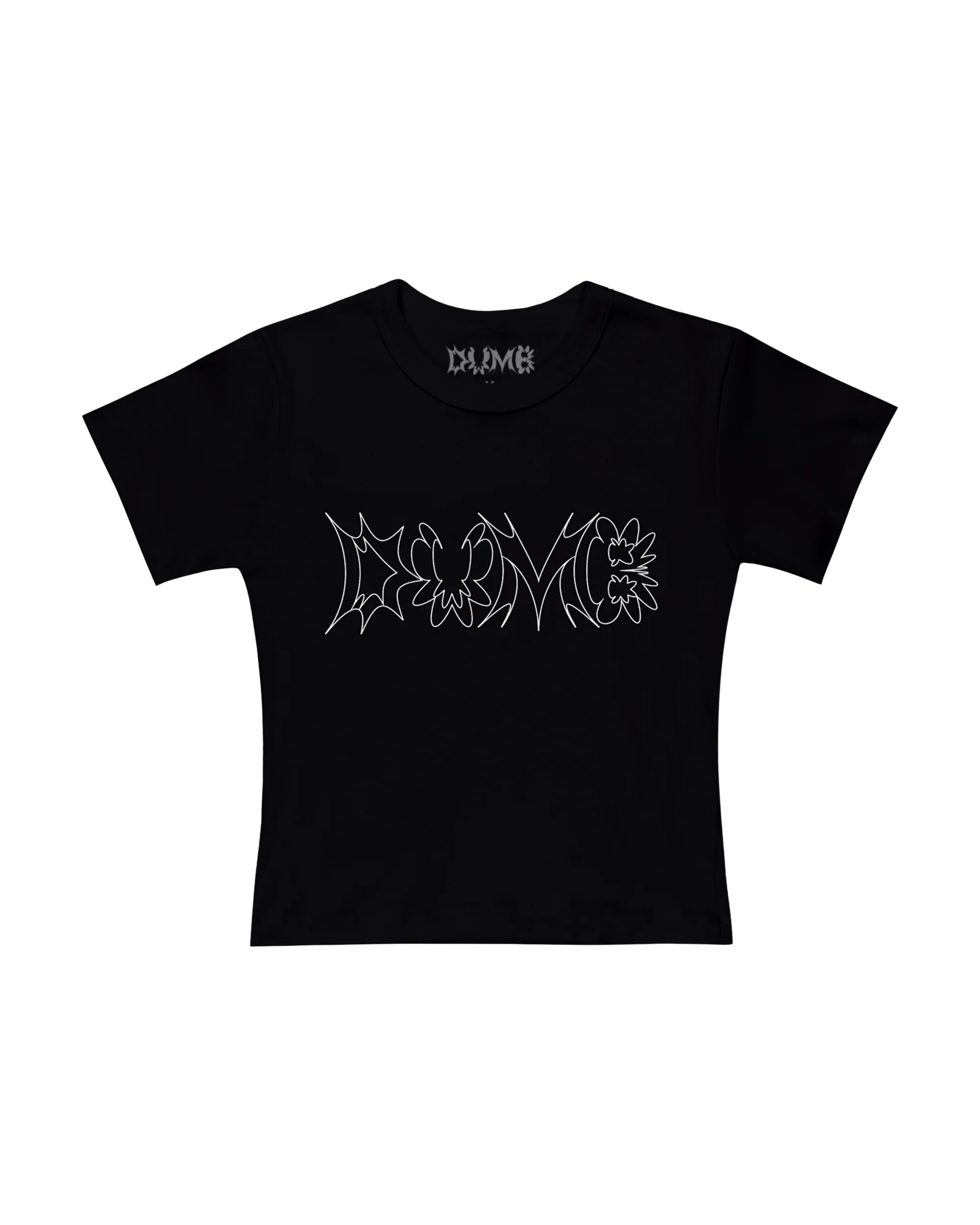 DUMB LOGO BABY TEE (BLACK)