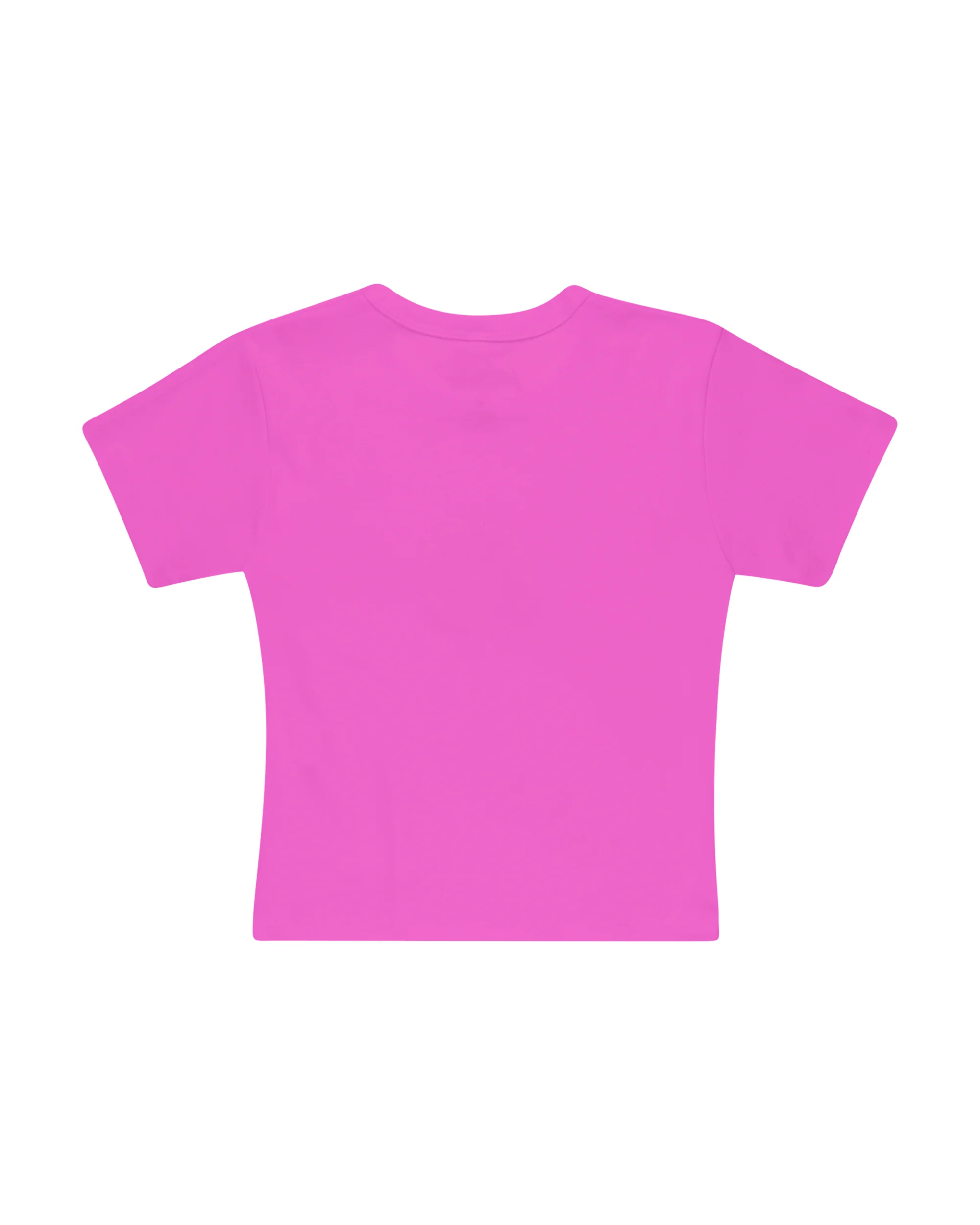 DUMB LOGO BABY TEE (PINK) - Image 2