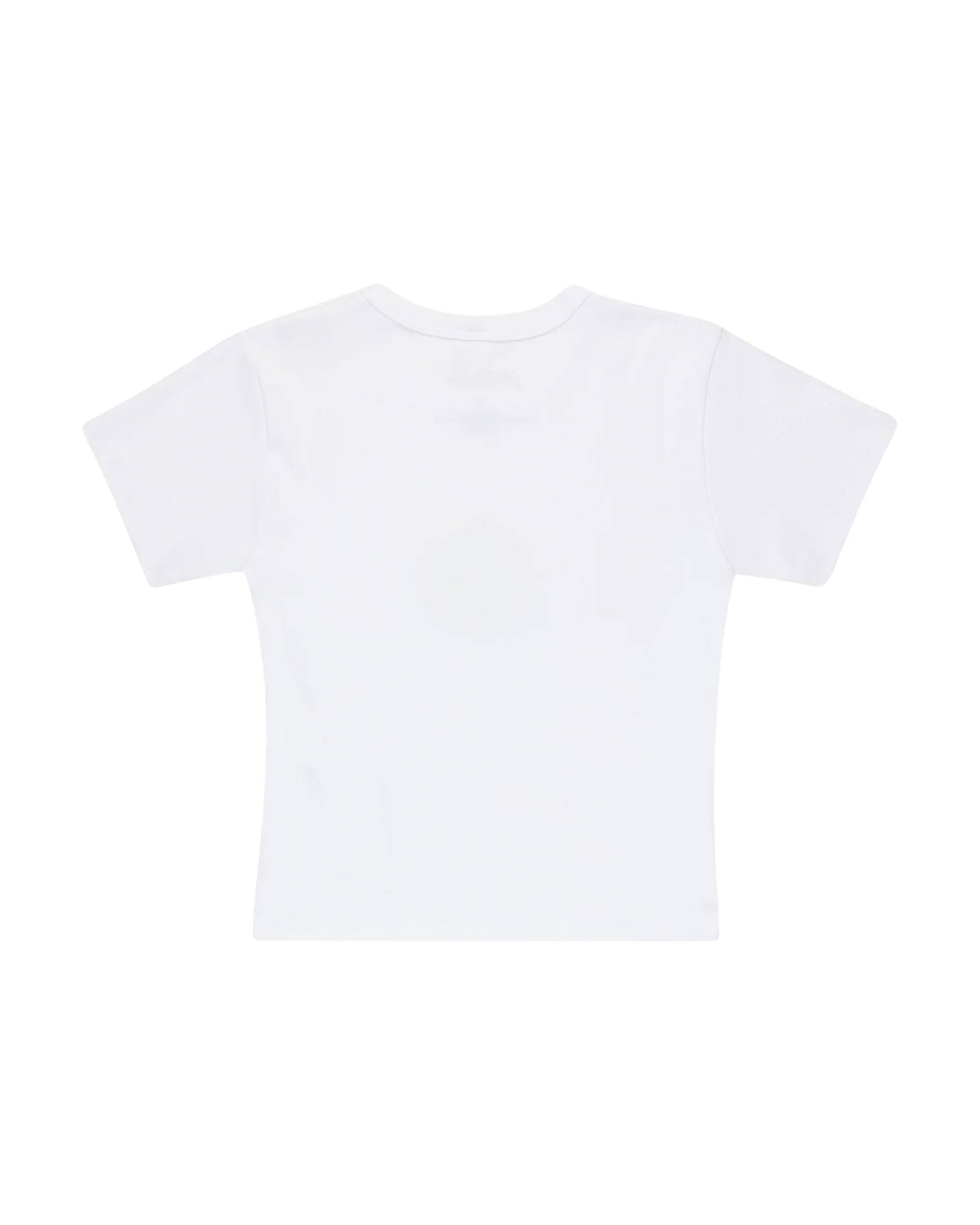 DUMB LOGO BABY TEE (WHITE) - Image 2