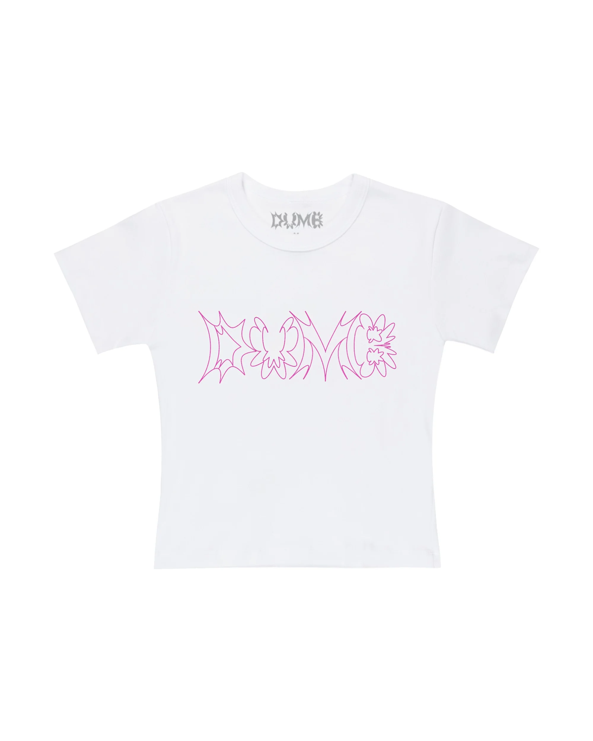 DUMB LOGO BABY TEE (WHITE)