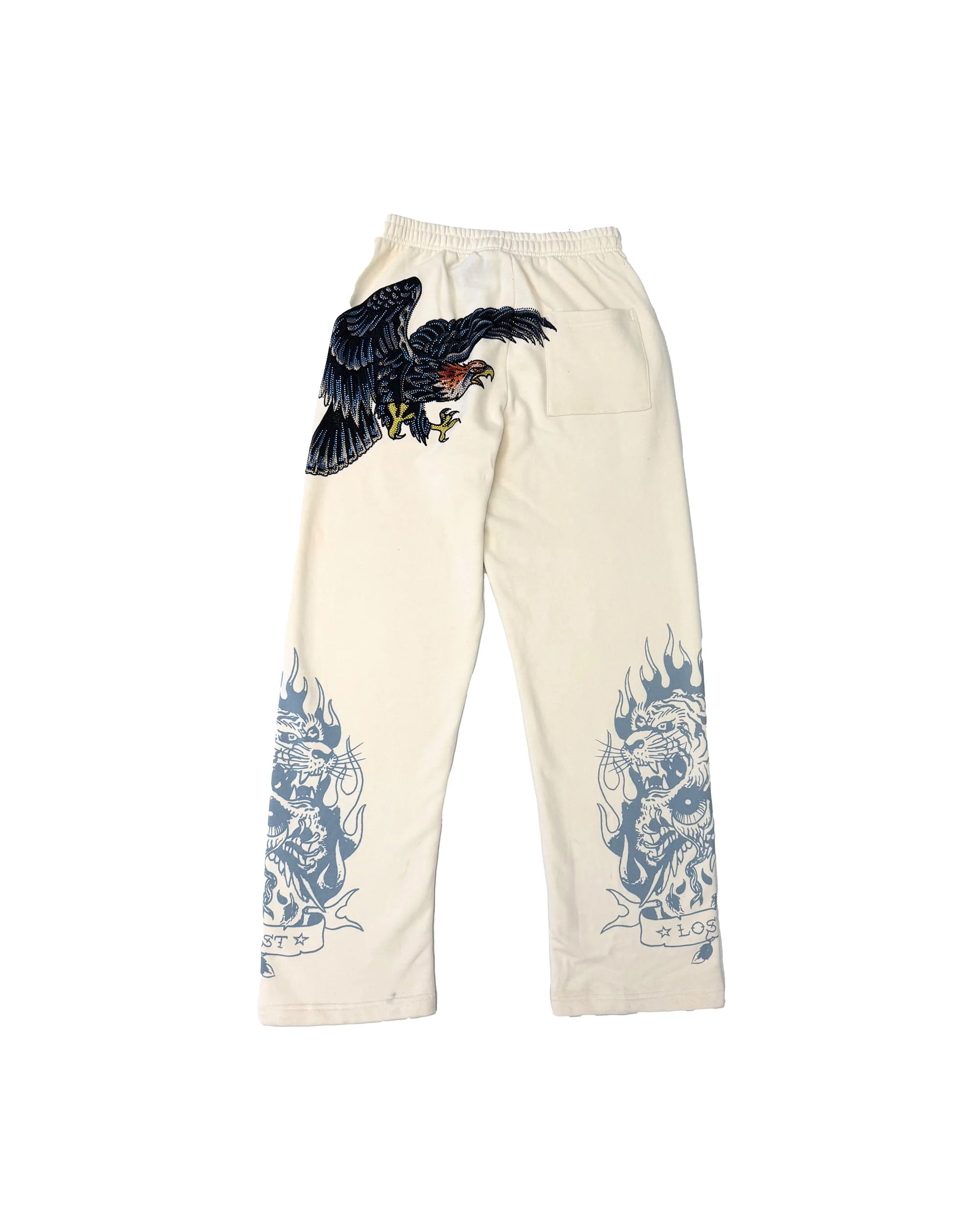 Eagle Rhinestone Sweatpants - Image 2