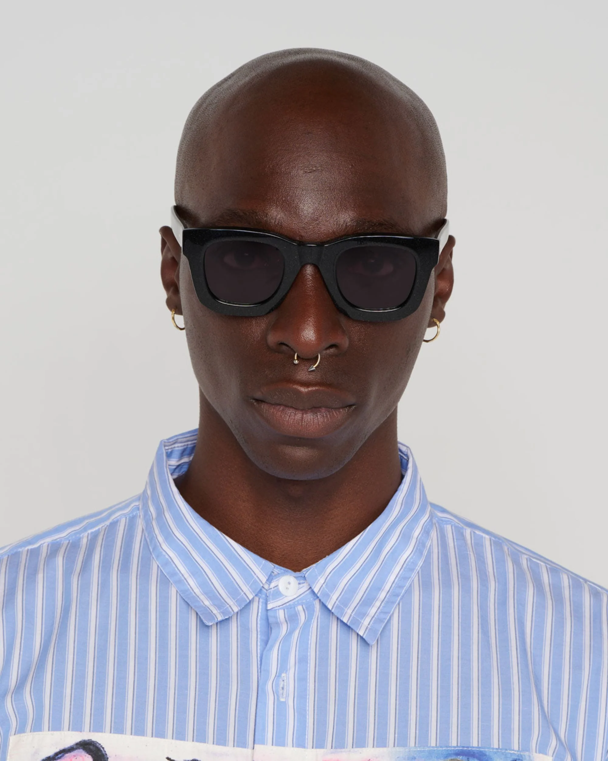 Elia Post Modern Primitive Eye Protection - Black Sparkle - Image 3