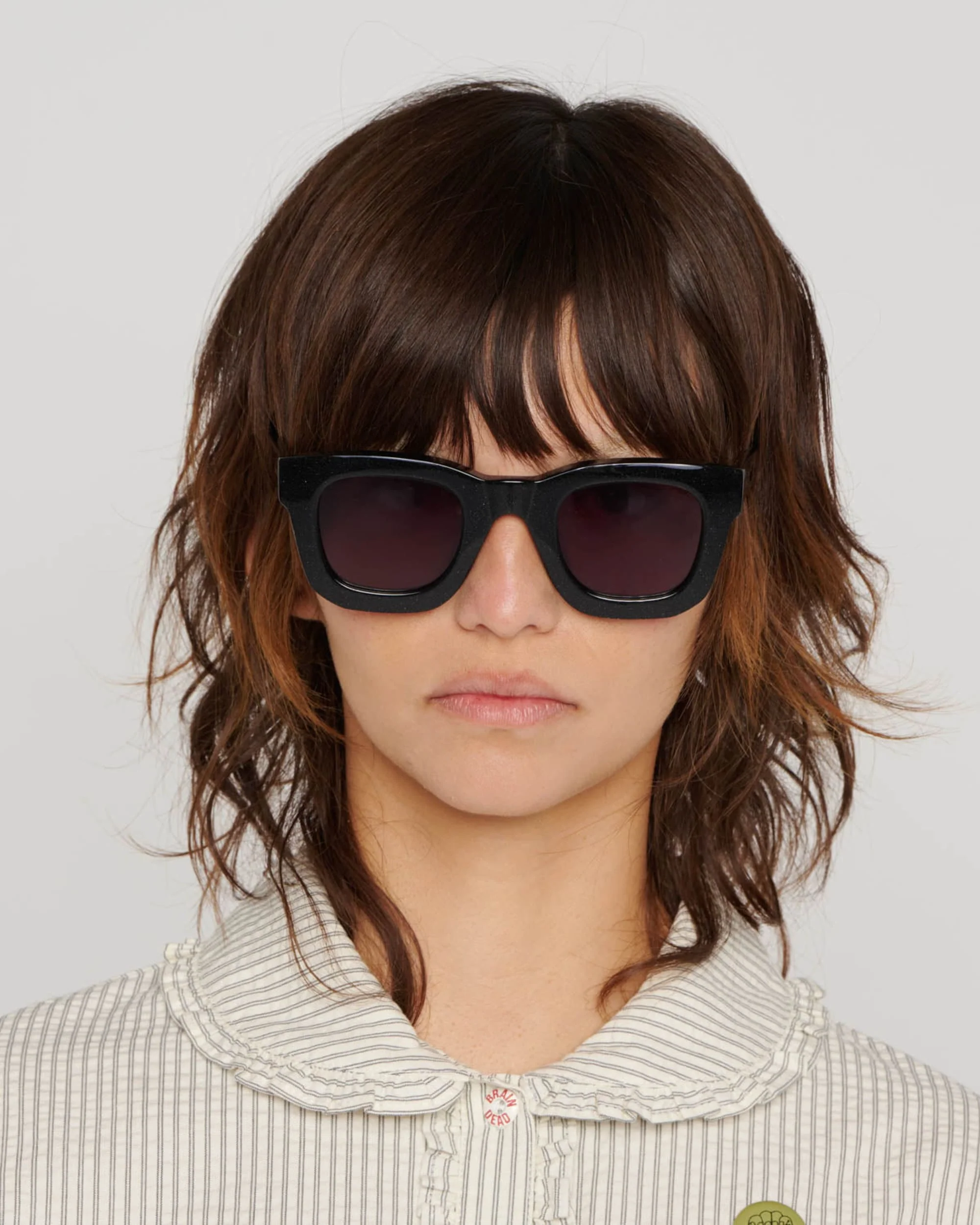 Elia Post Modern Primitive Eye Protection - Black Sparkle - Image 5