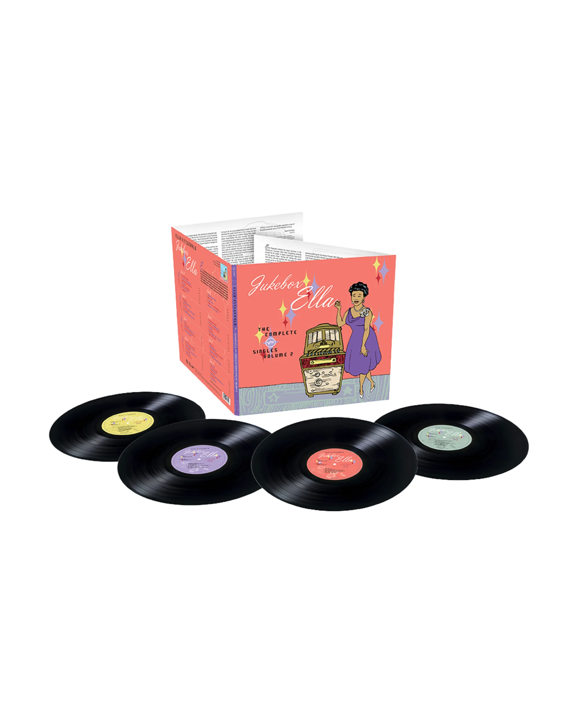 Ella Fitzgerald Jukebox Ella: The Complete Verve Singles, Vol. 2 4LP