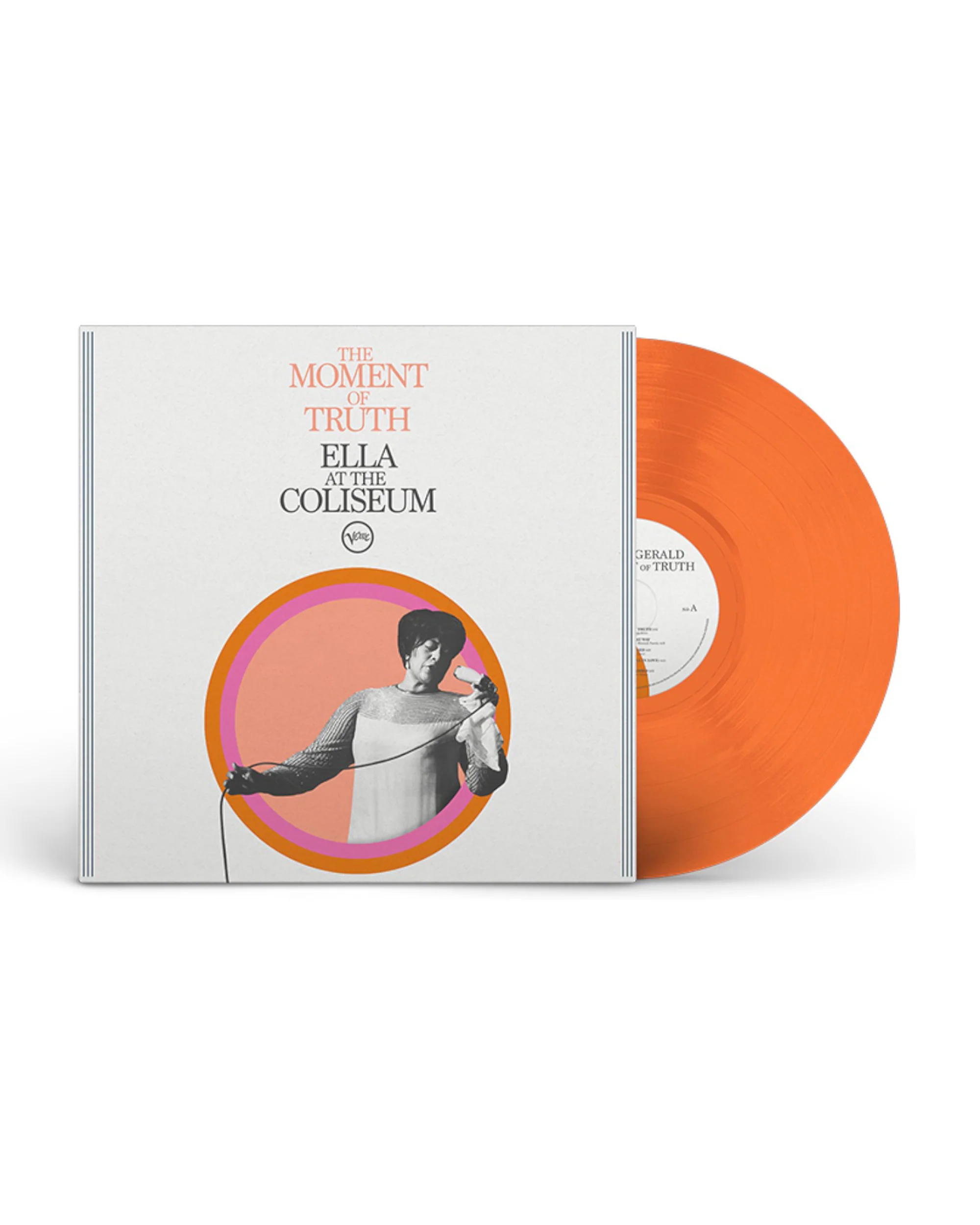 Ella Fitzgerald: The Moment of Truth: Ella at the Coliseum Opaque Tangerine LP