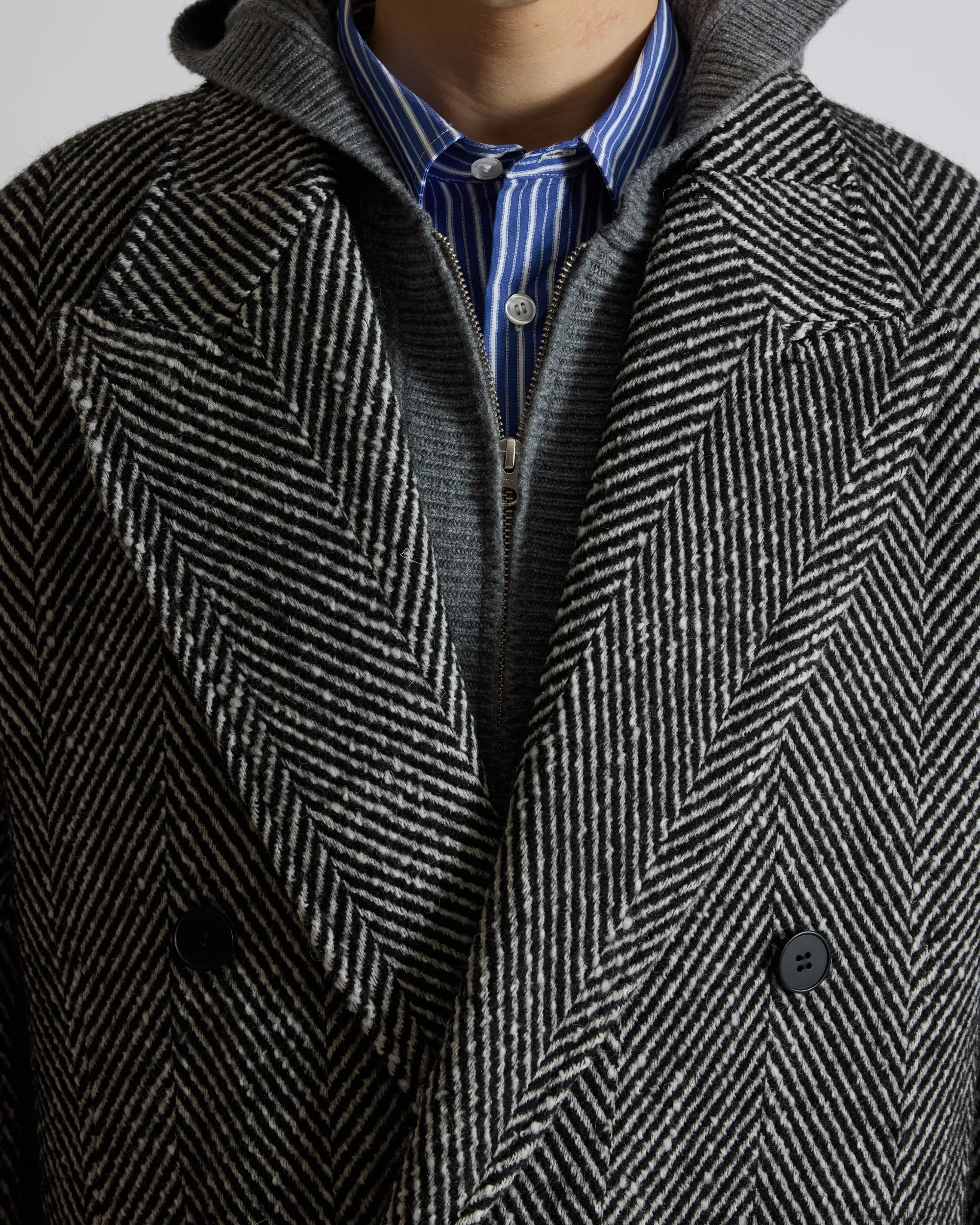 Elliot Wool Overcoat - Image 7