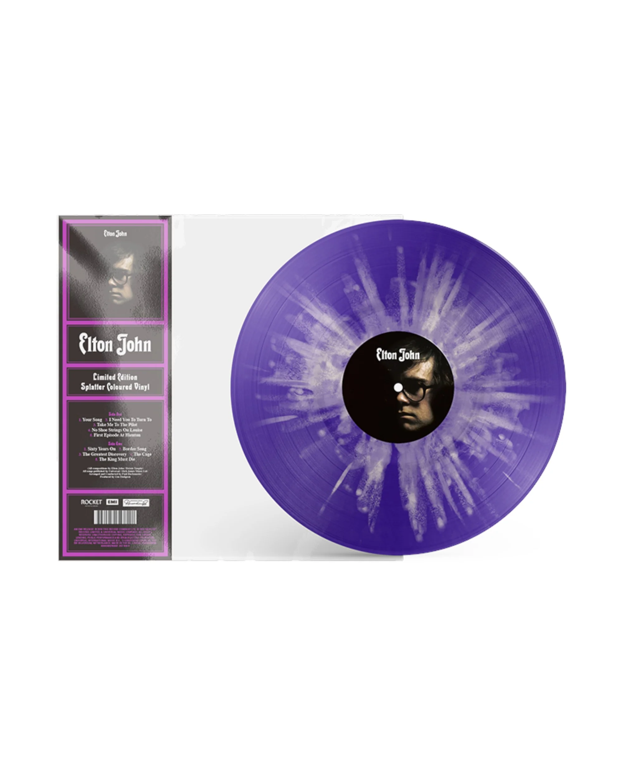 Elton John: Limited Edition Splatter Vinyl LP
