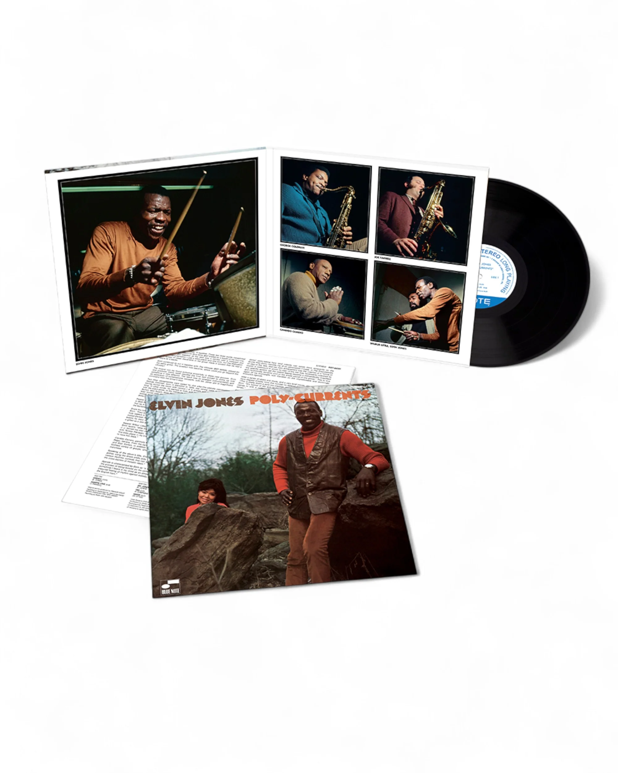 Elvin Jones - Poly-Currents LP (Tone Poet Vinyl Series) - Image 2