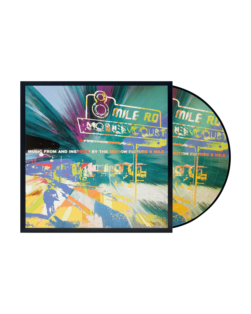 Eminem "8 Mile - Music From And Inspired By The Motion Picture" by Damien Hirst Gallery Picture Disc