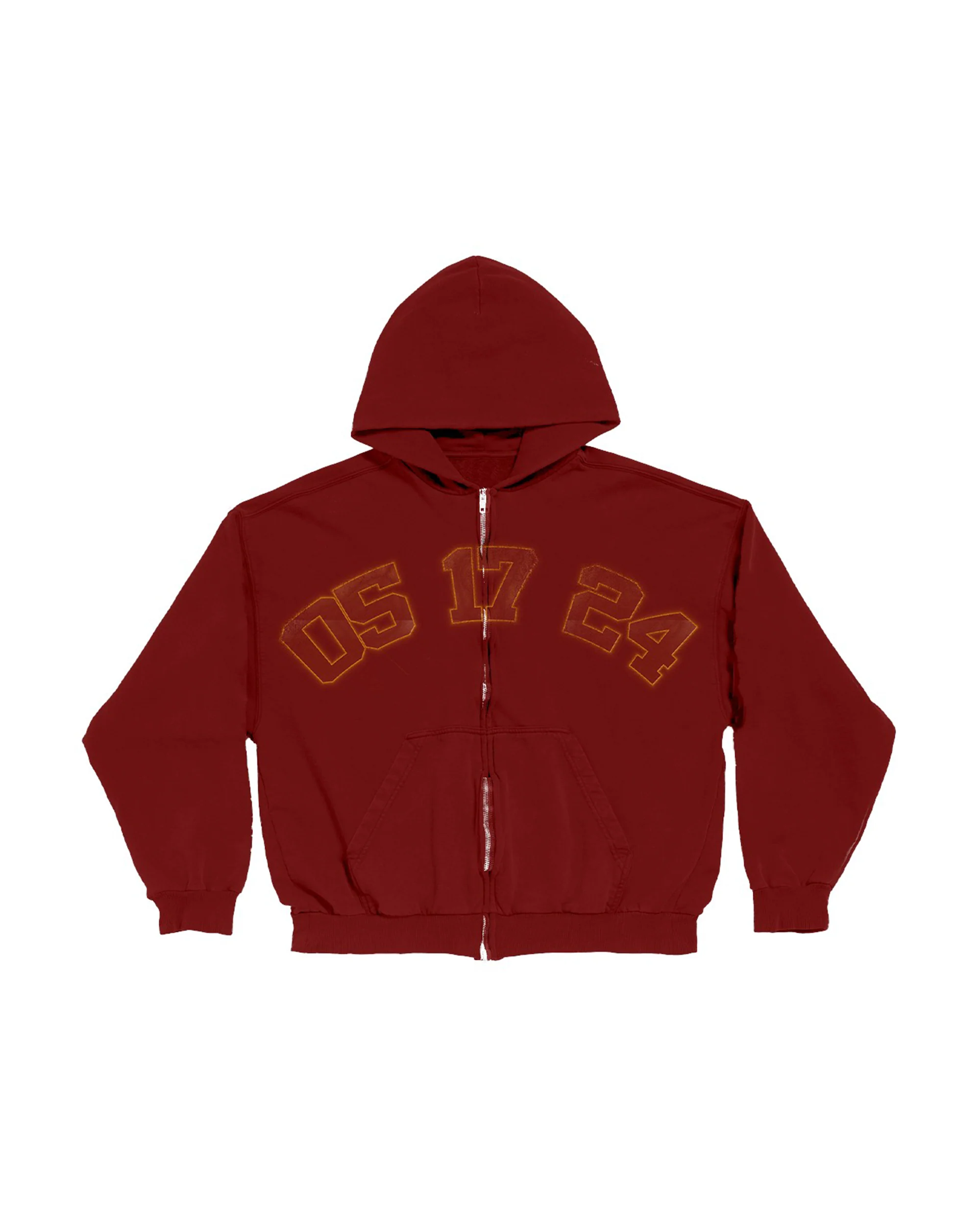 Encore Red Zip Hoodie