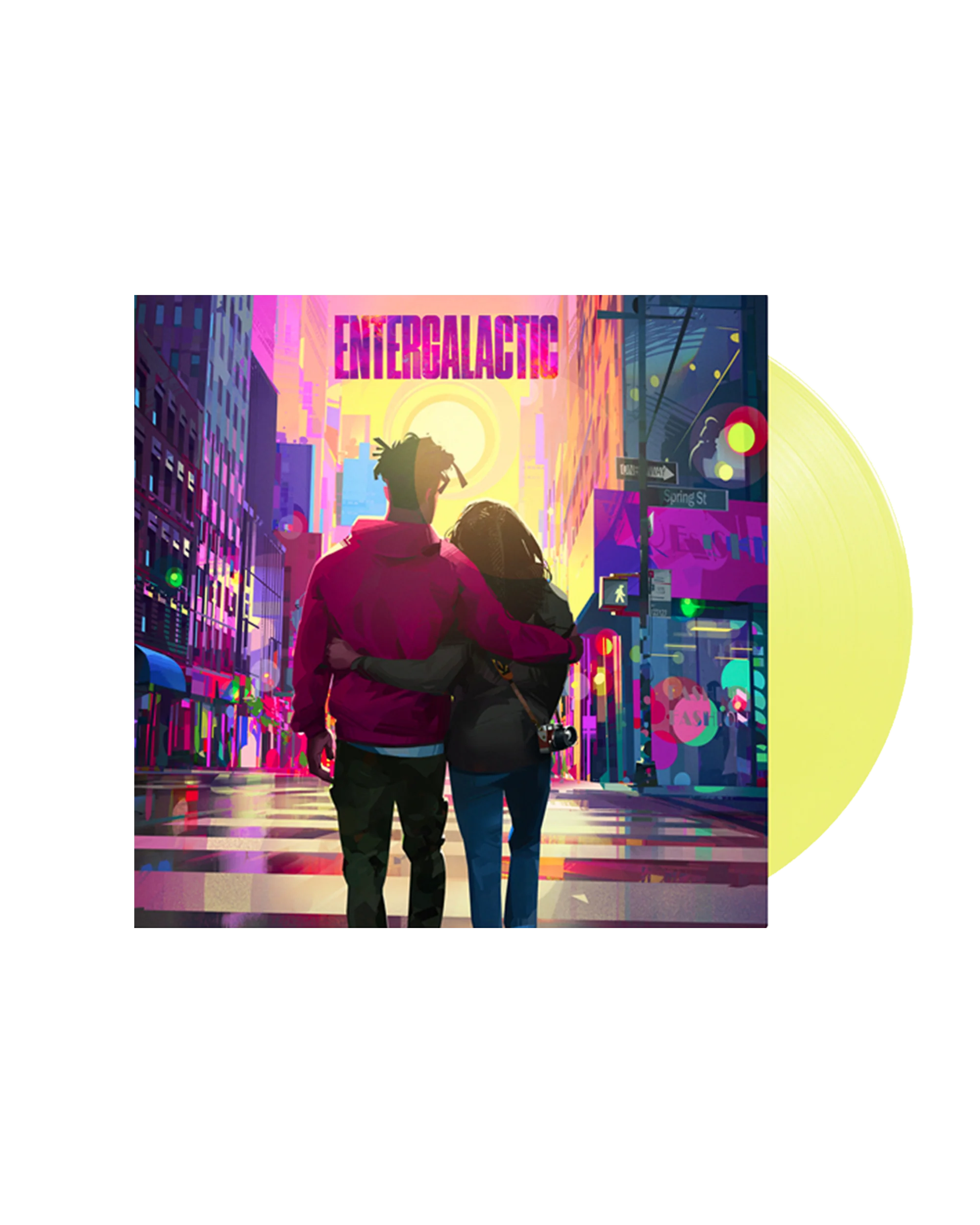 Entergalactic Yellow LP