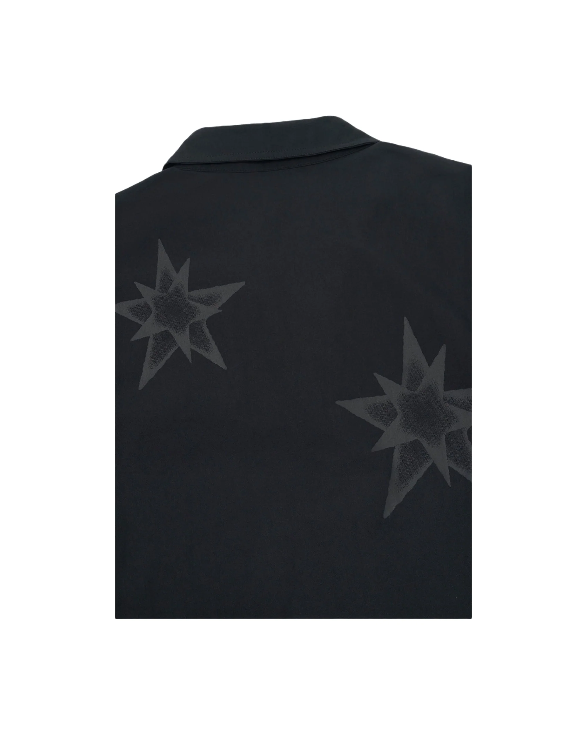 ERIK DOUBLE LAYERED SHIRT | BLACK CROSS STAR - Image 5