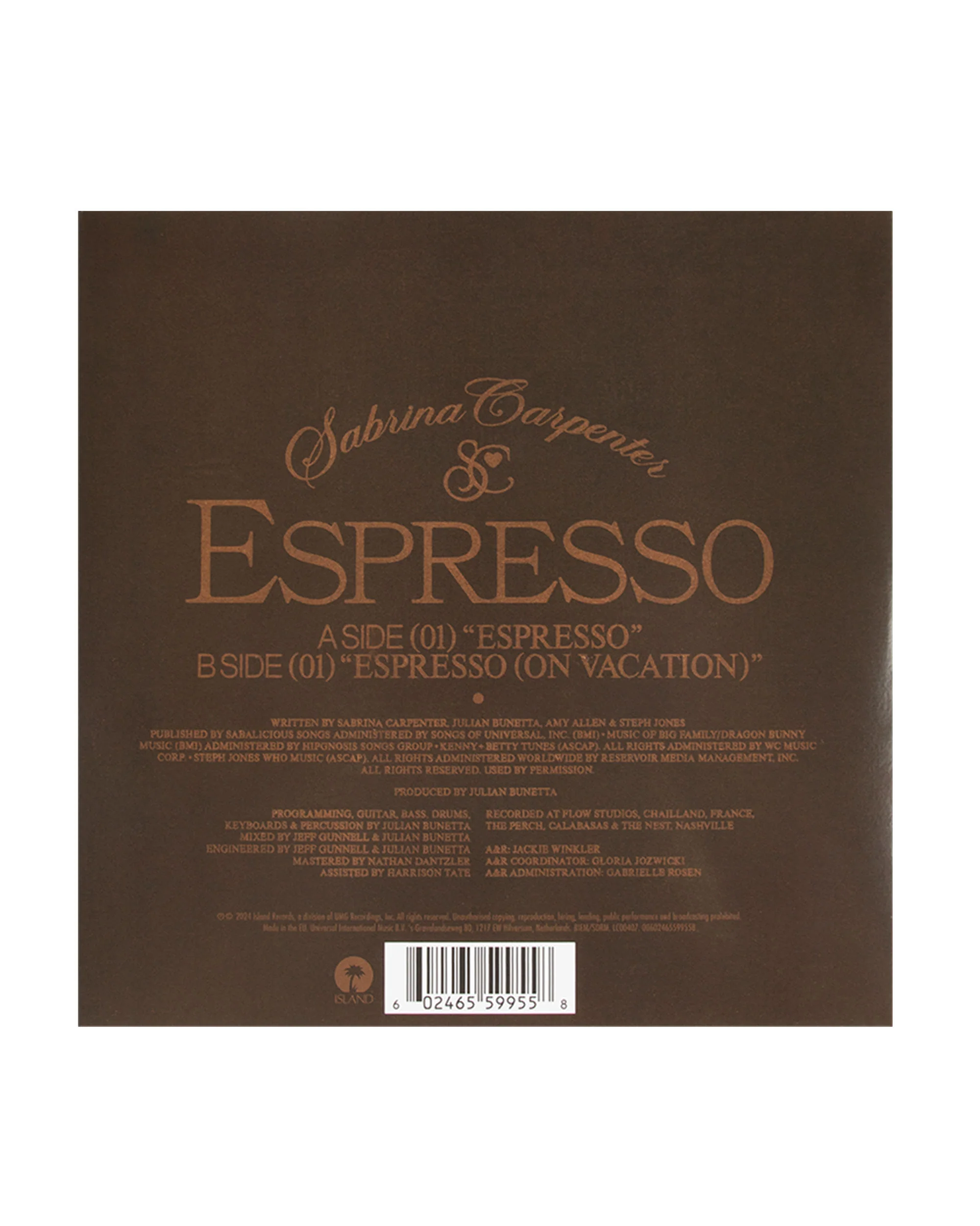 espresso 7" brown vinyl - Image 4