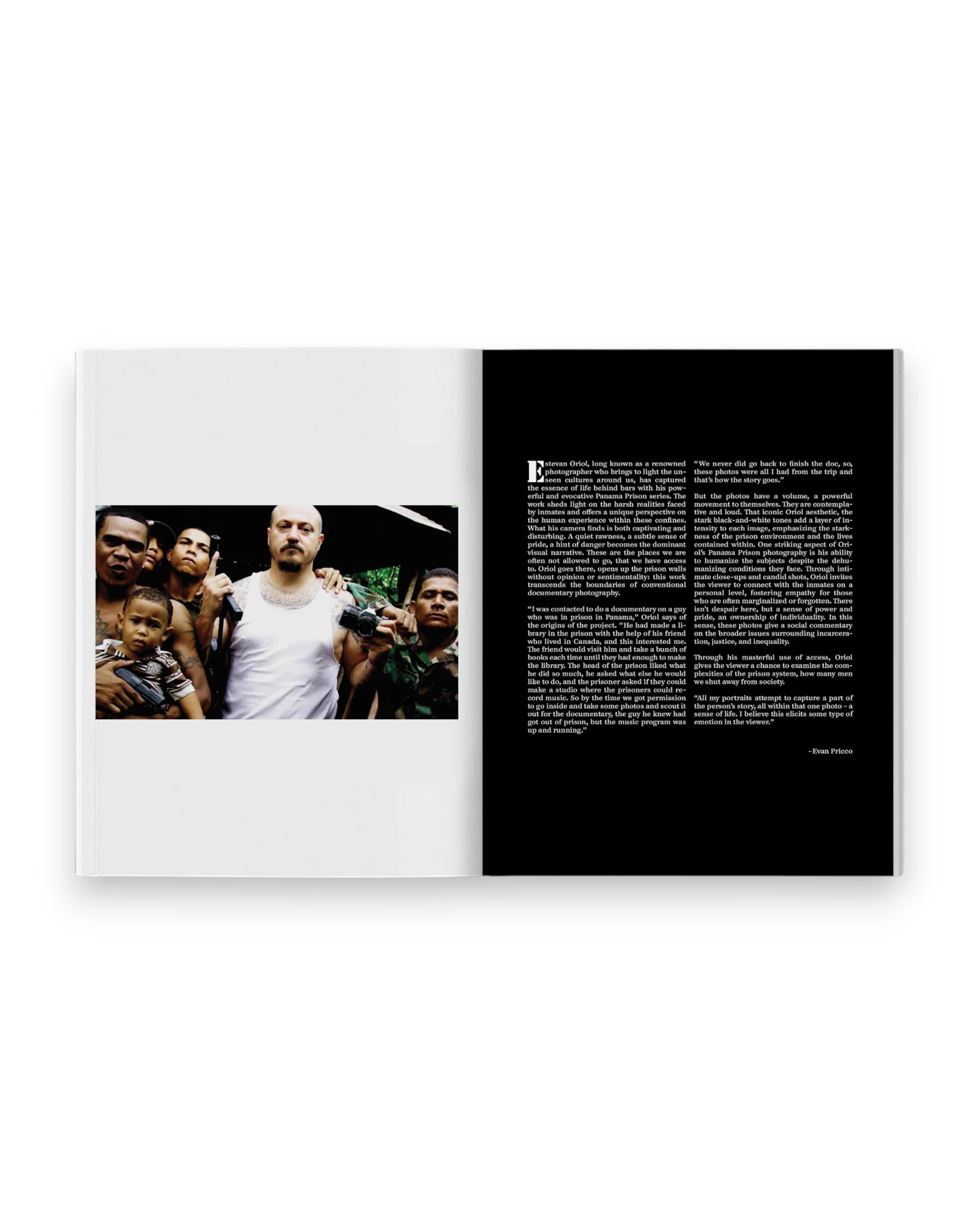 Estevan Oriol "Panama Prison" Book - Image 13