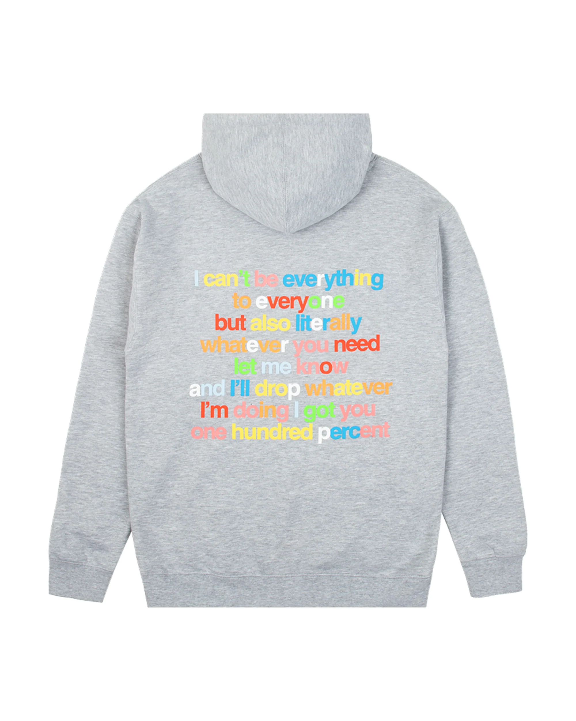 Everything to Everyone Hoodie Grey