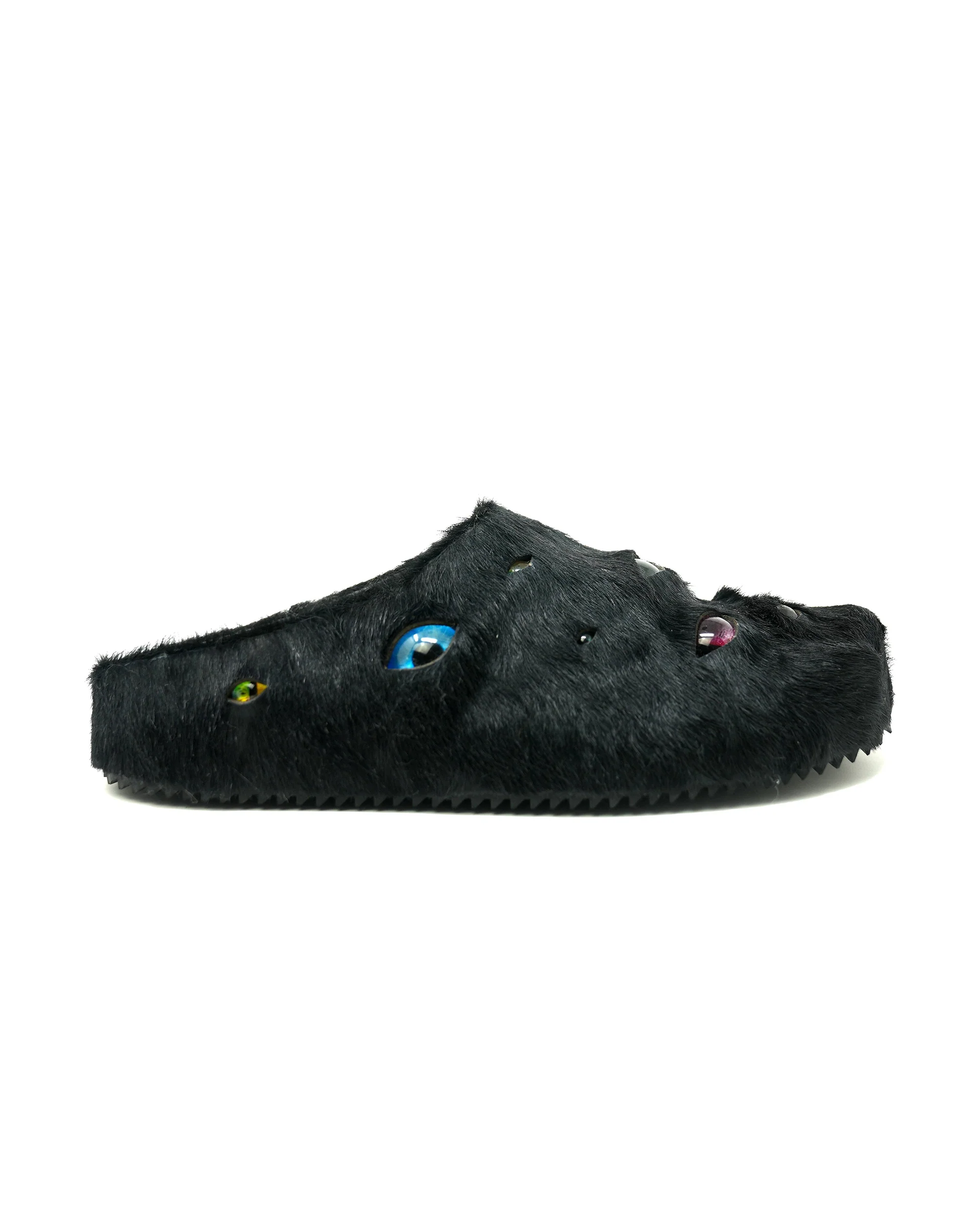Eyeball Mules - Black