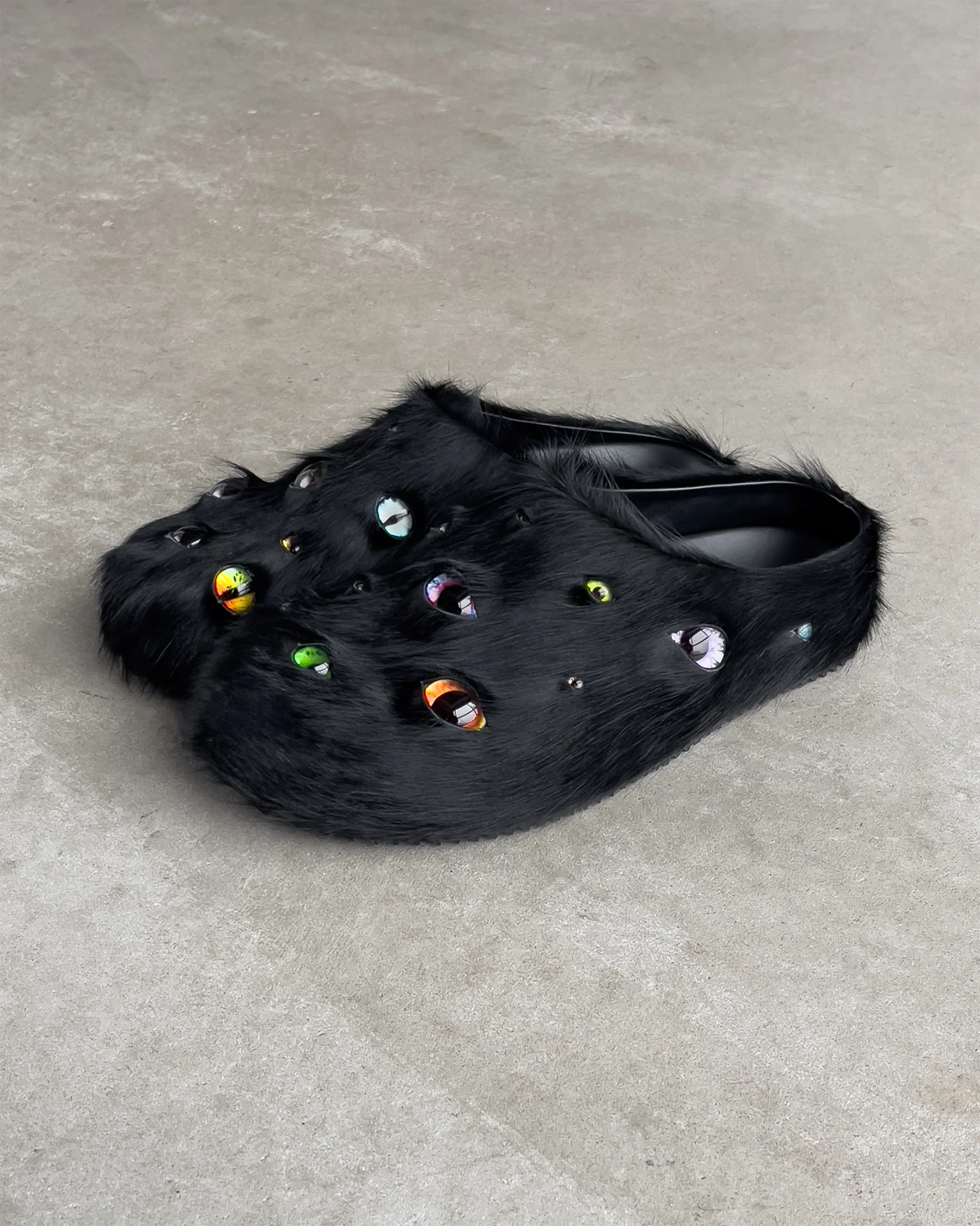 Eyeball Mules - Black - Image 3