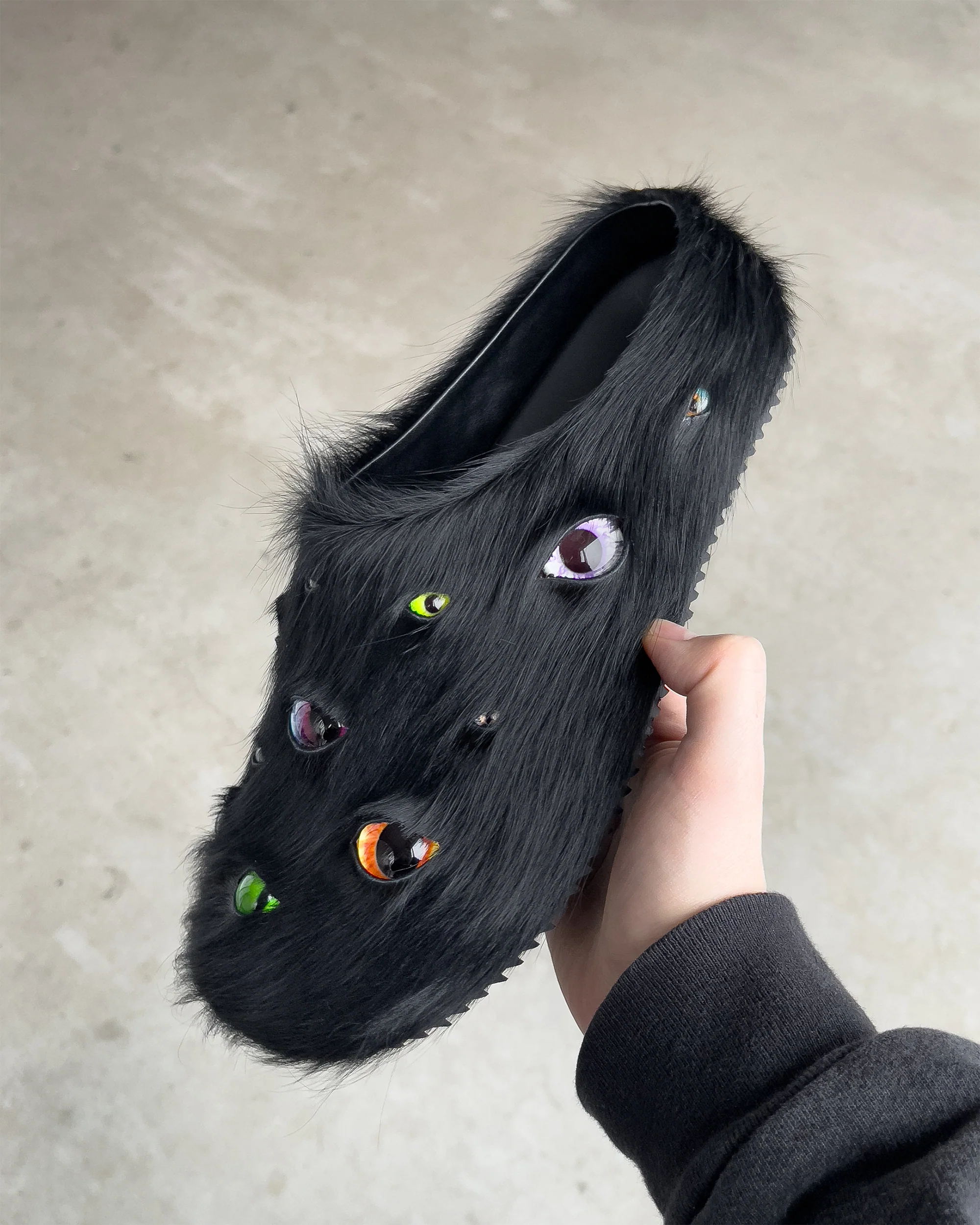 Eyeball Mules - Black - Image 4