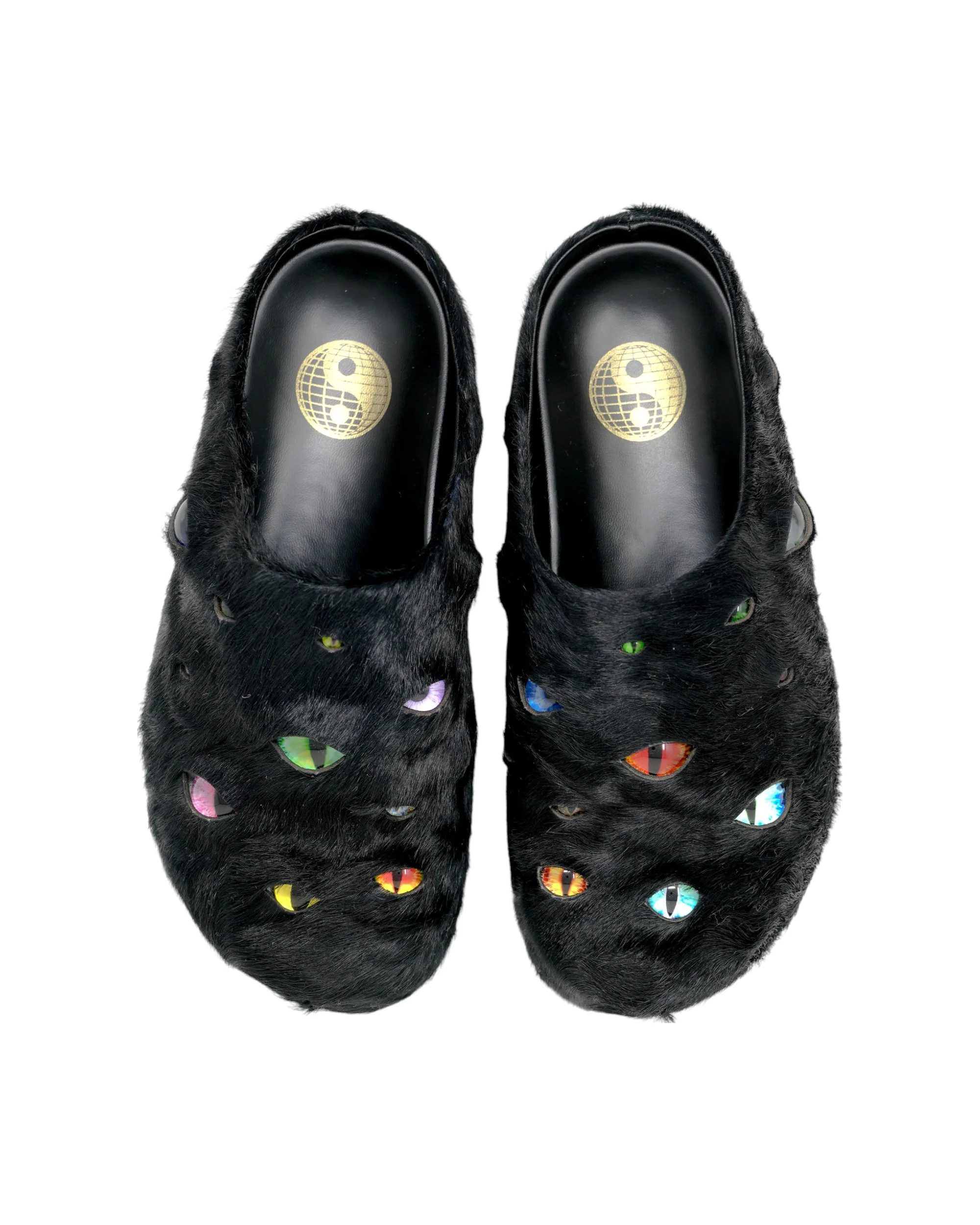 Eyeball Mules - Black - Image 2
