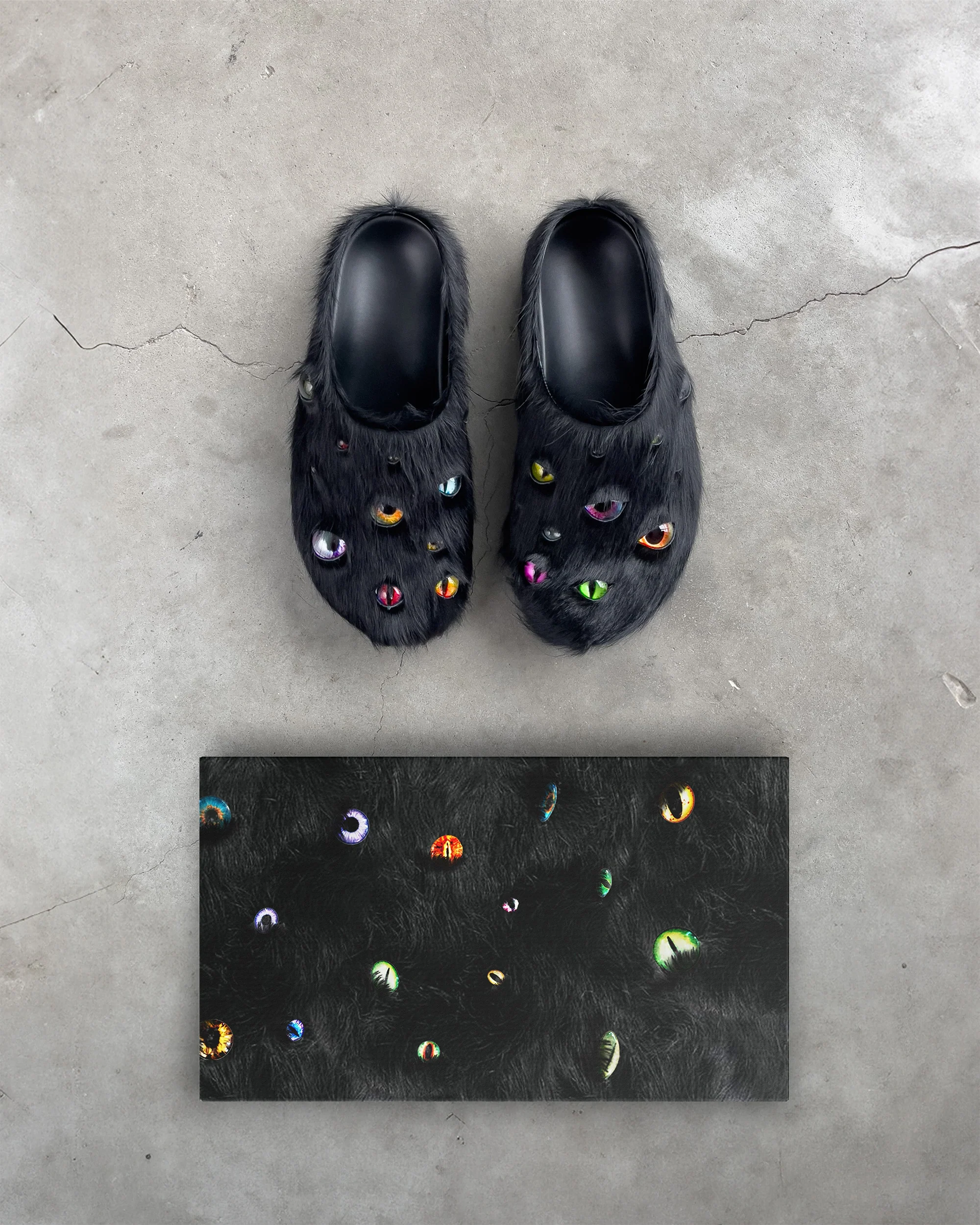 Eyeball Mules - Black - Image 4
