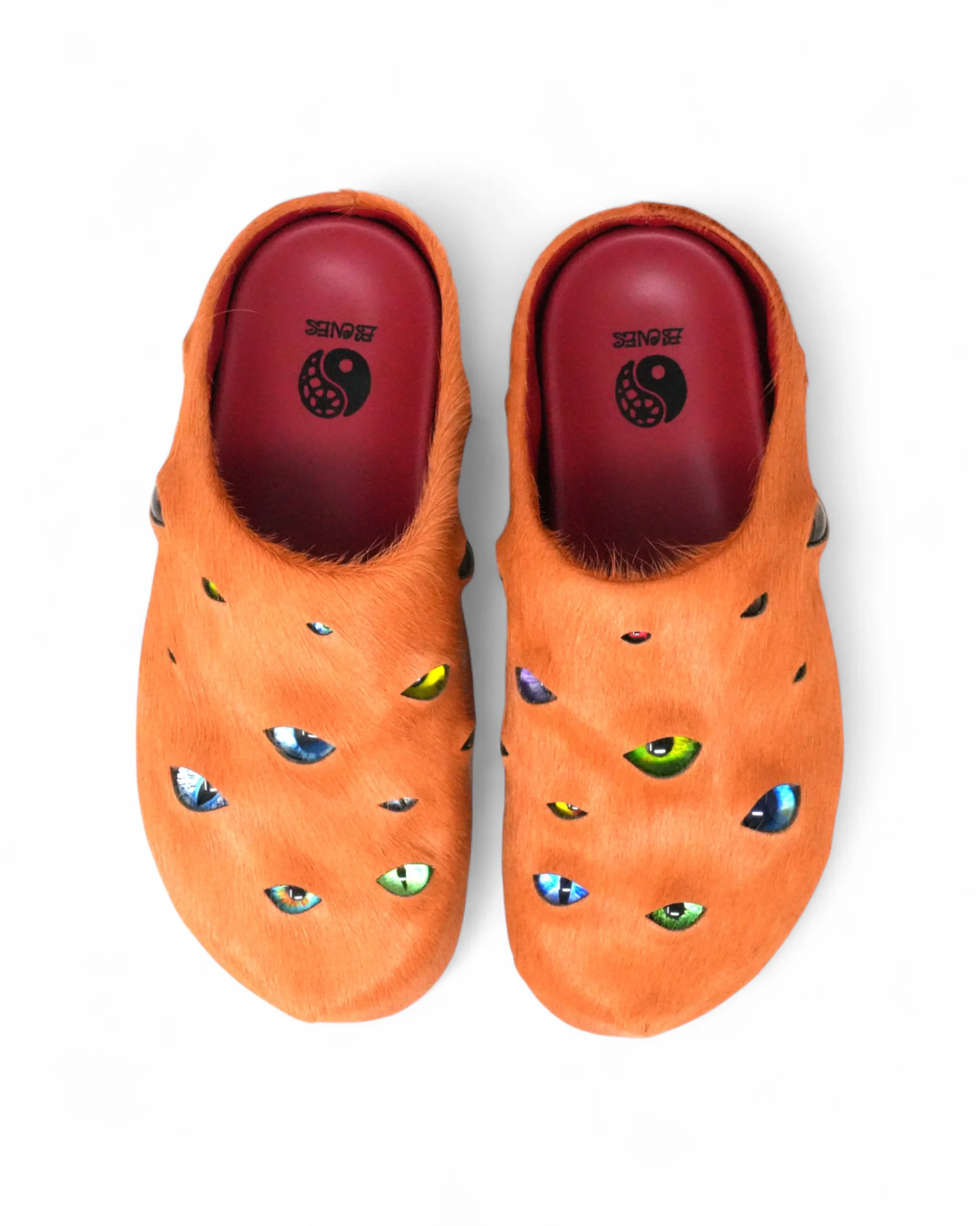 Eyeball Mules - Orange - Image 3