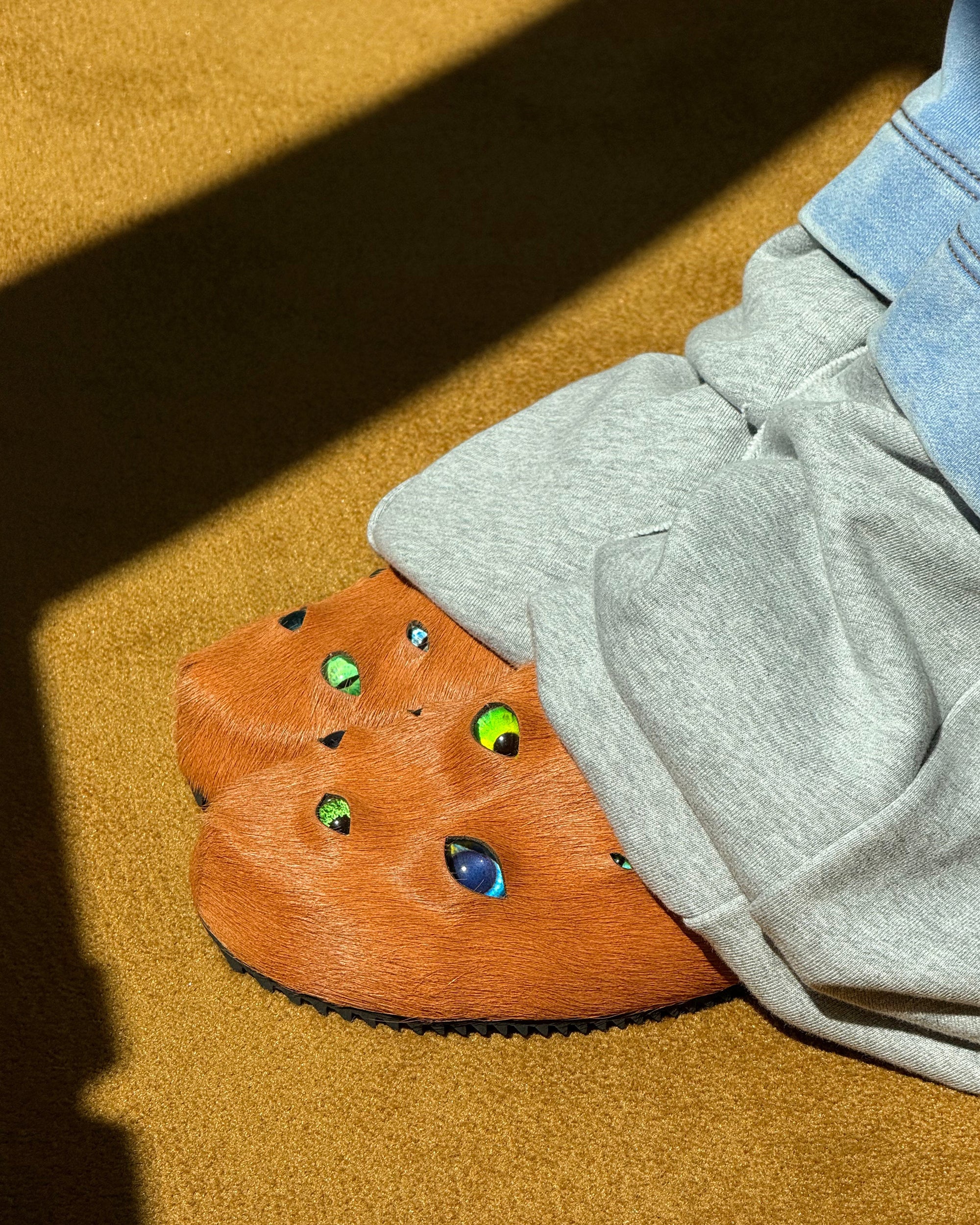 Eyeball Mules - Orange - Image 6