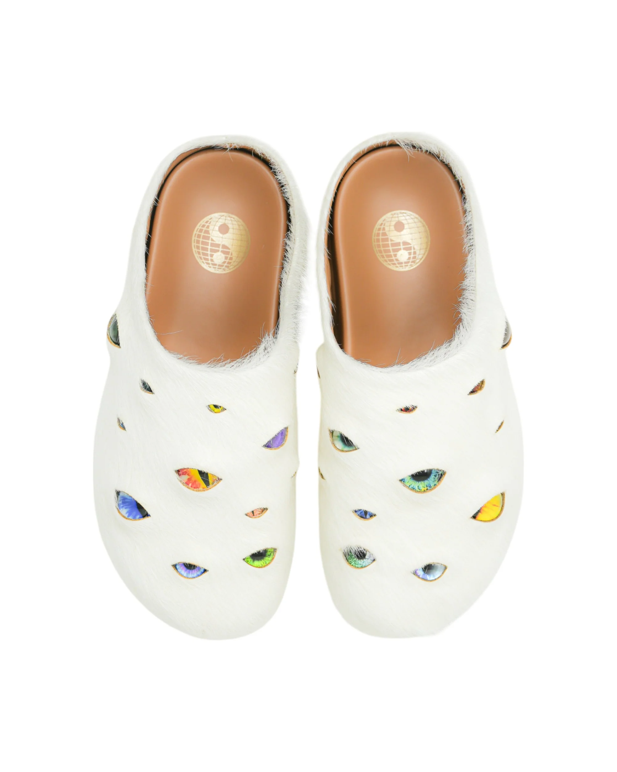 Eyeball Mules - White - Image 3