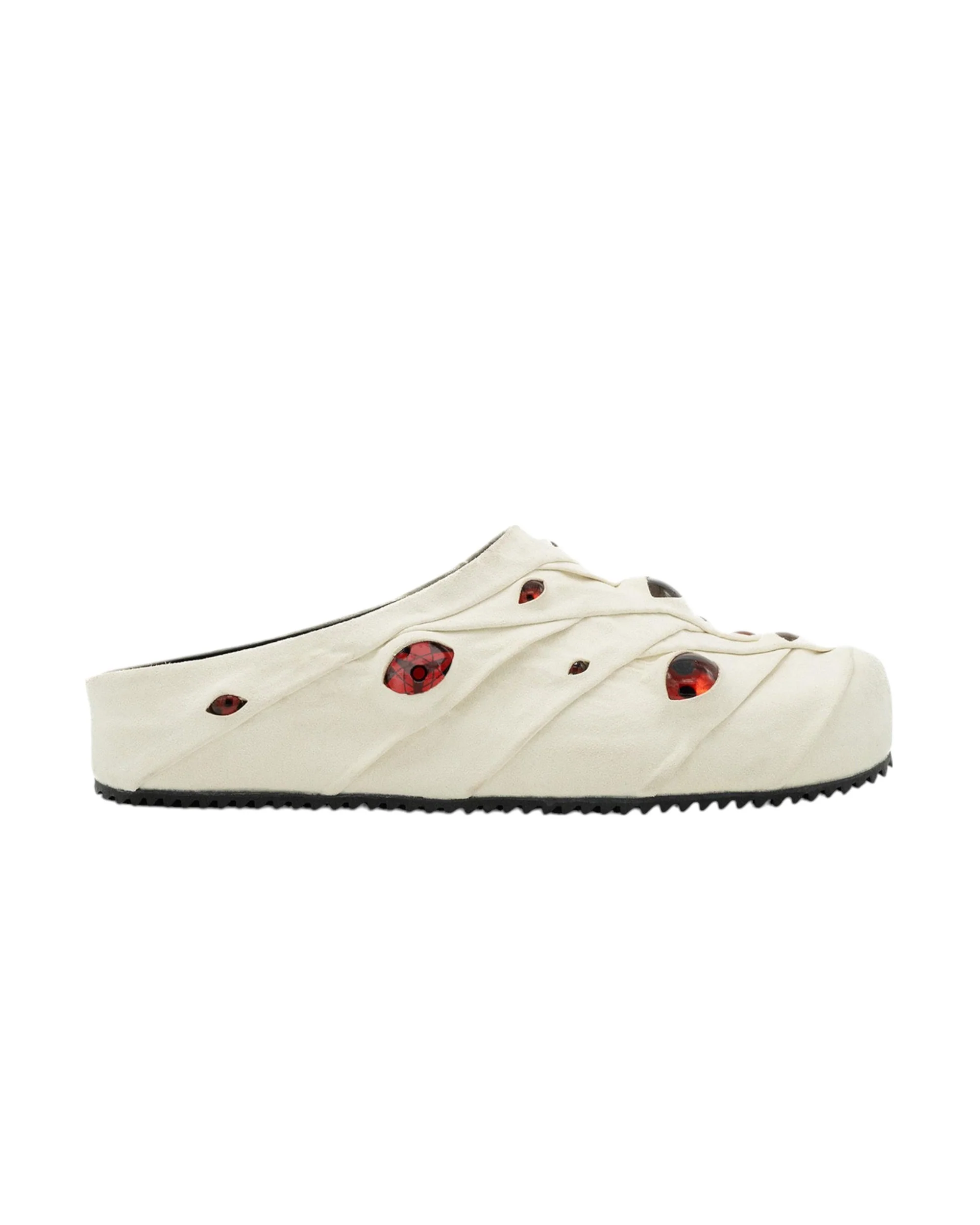 Eyeball Mules - White Danzo *Limited Edition*