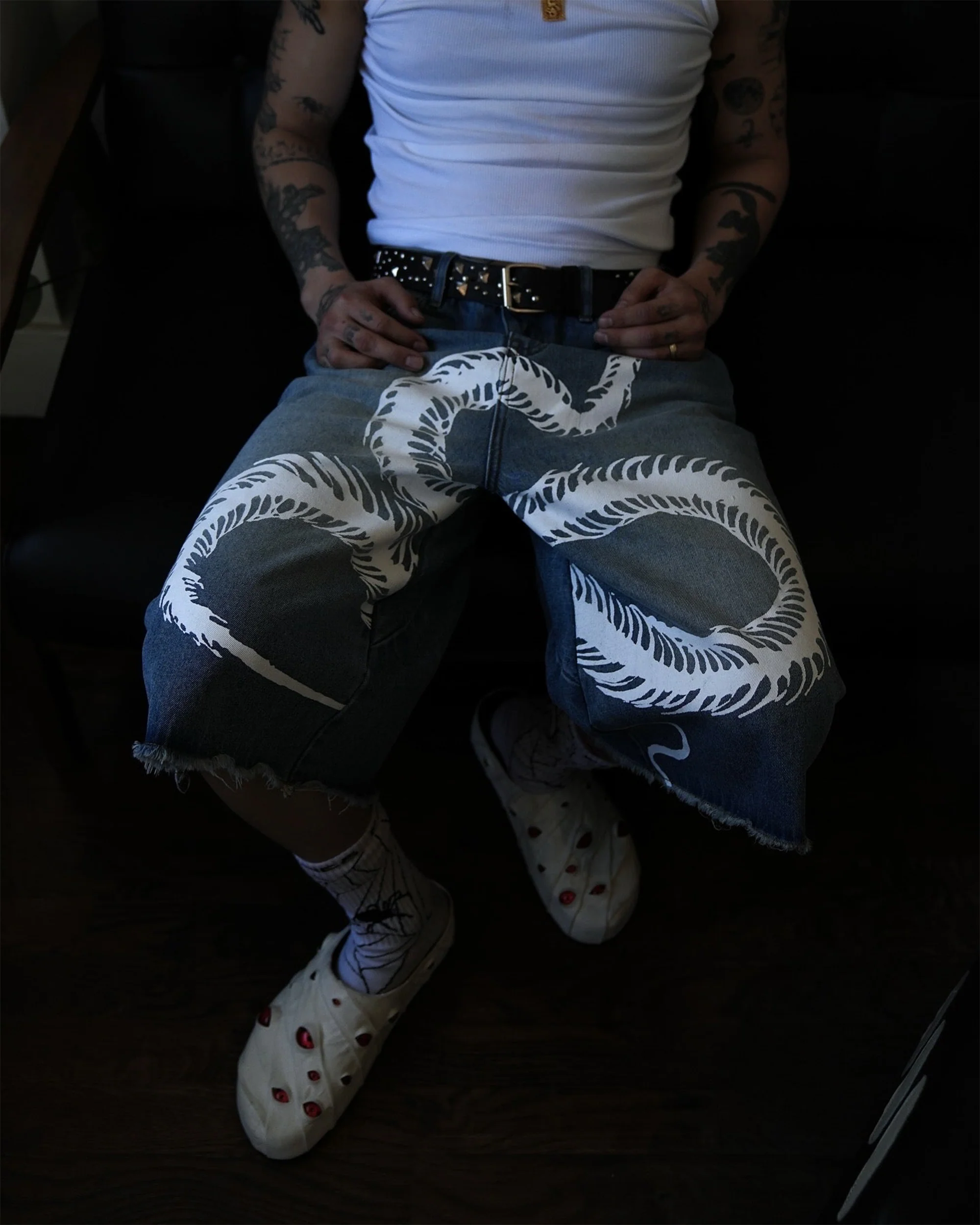 Eyeball Mules - White Danzo *Limited Edition* - Image 6