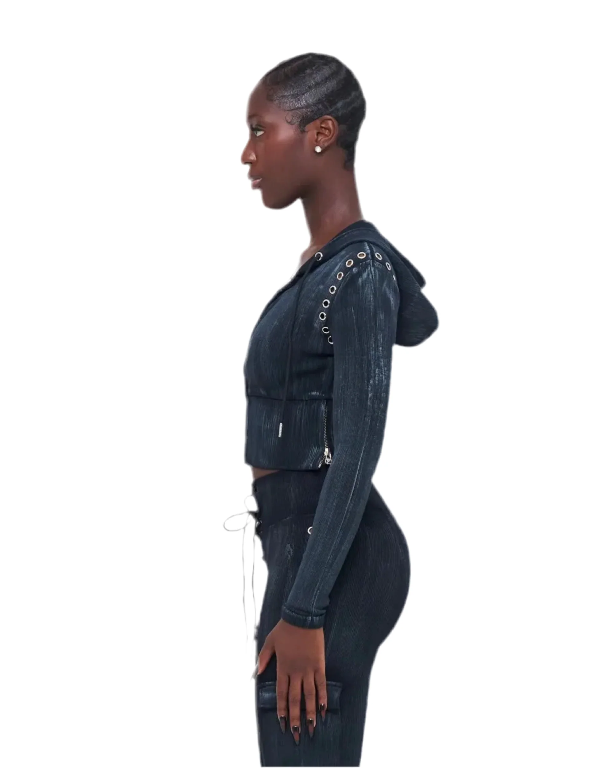 EYELET UZIP JACKET - Image 5