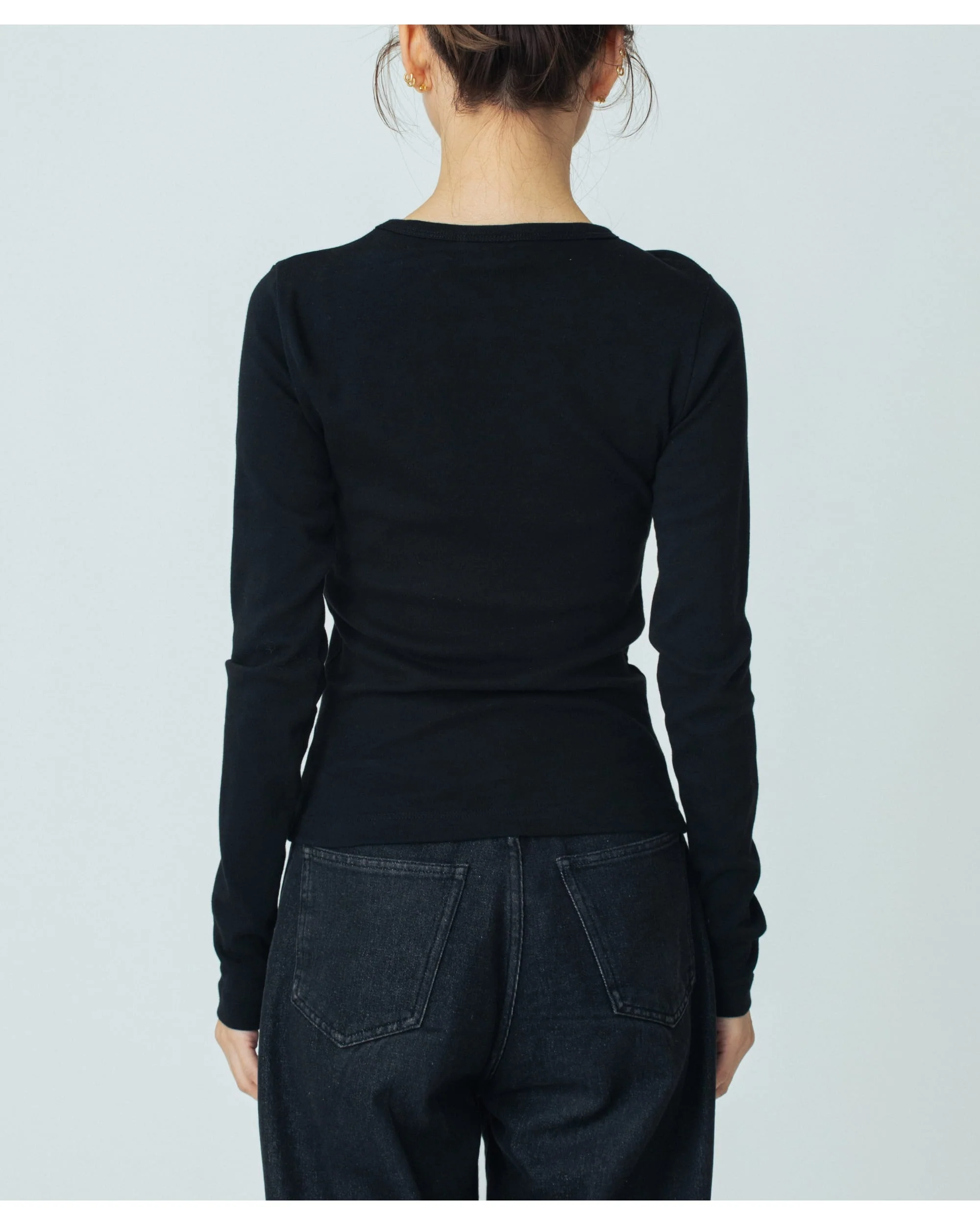 FACE POSTER L/S FITTED TEE - Image 9