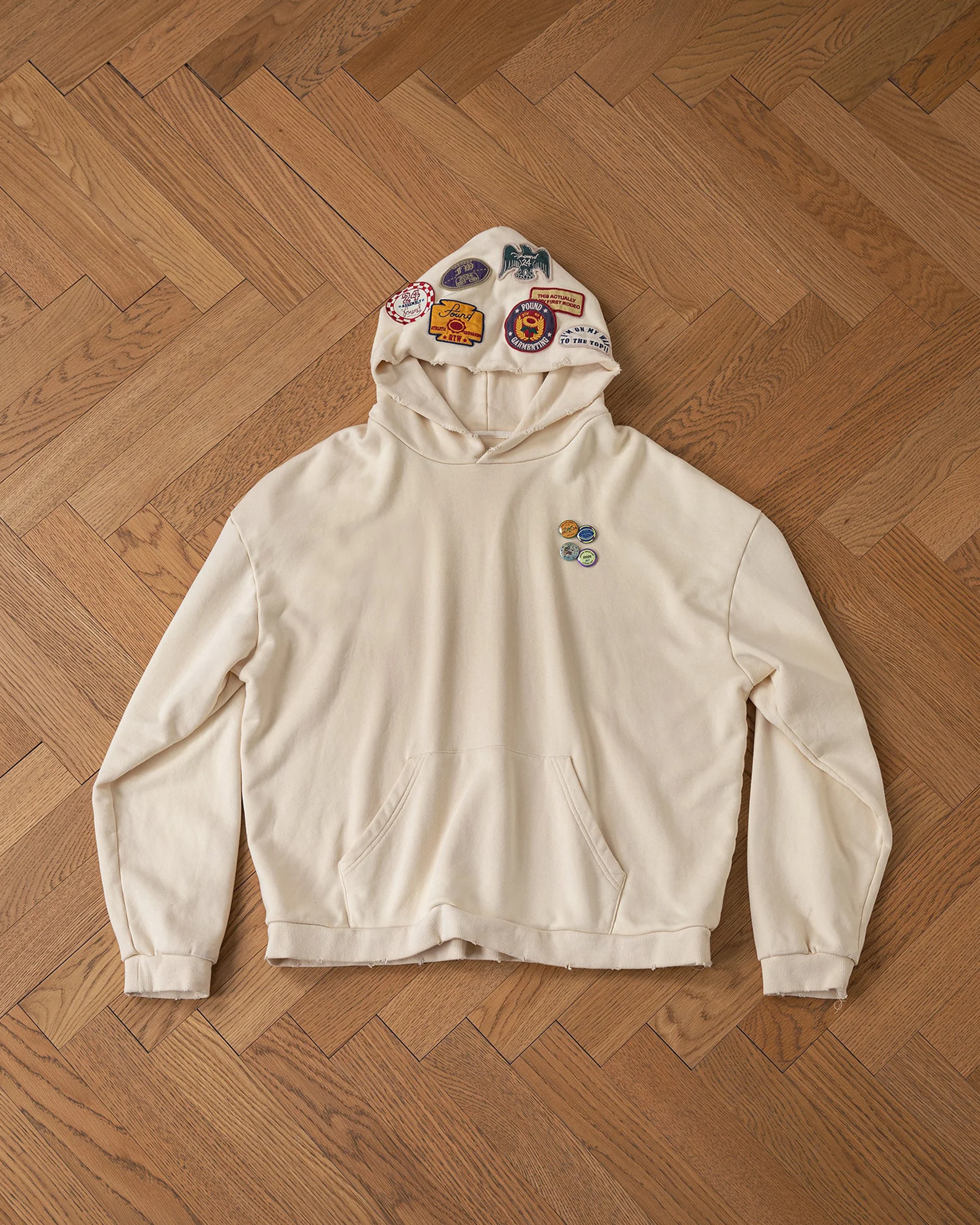 Faded Patch Hoodie - Image 4