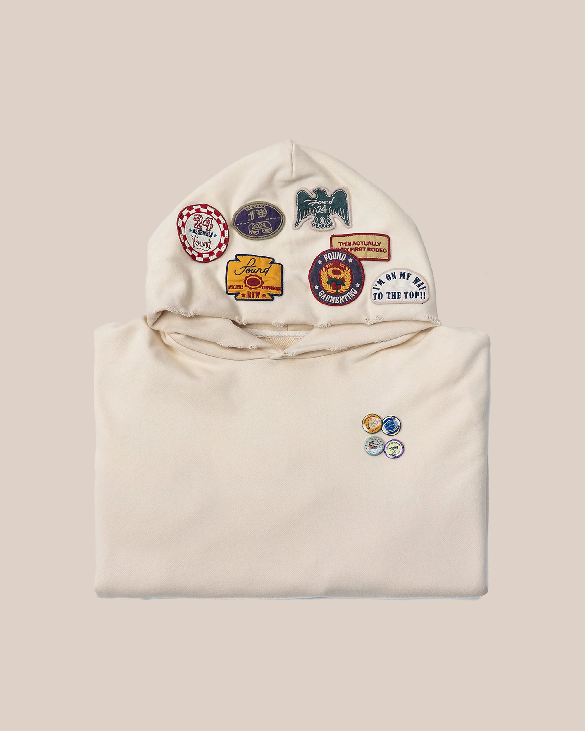 Faded Patch Hoodie - Image 5