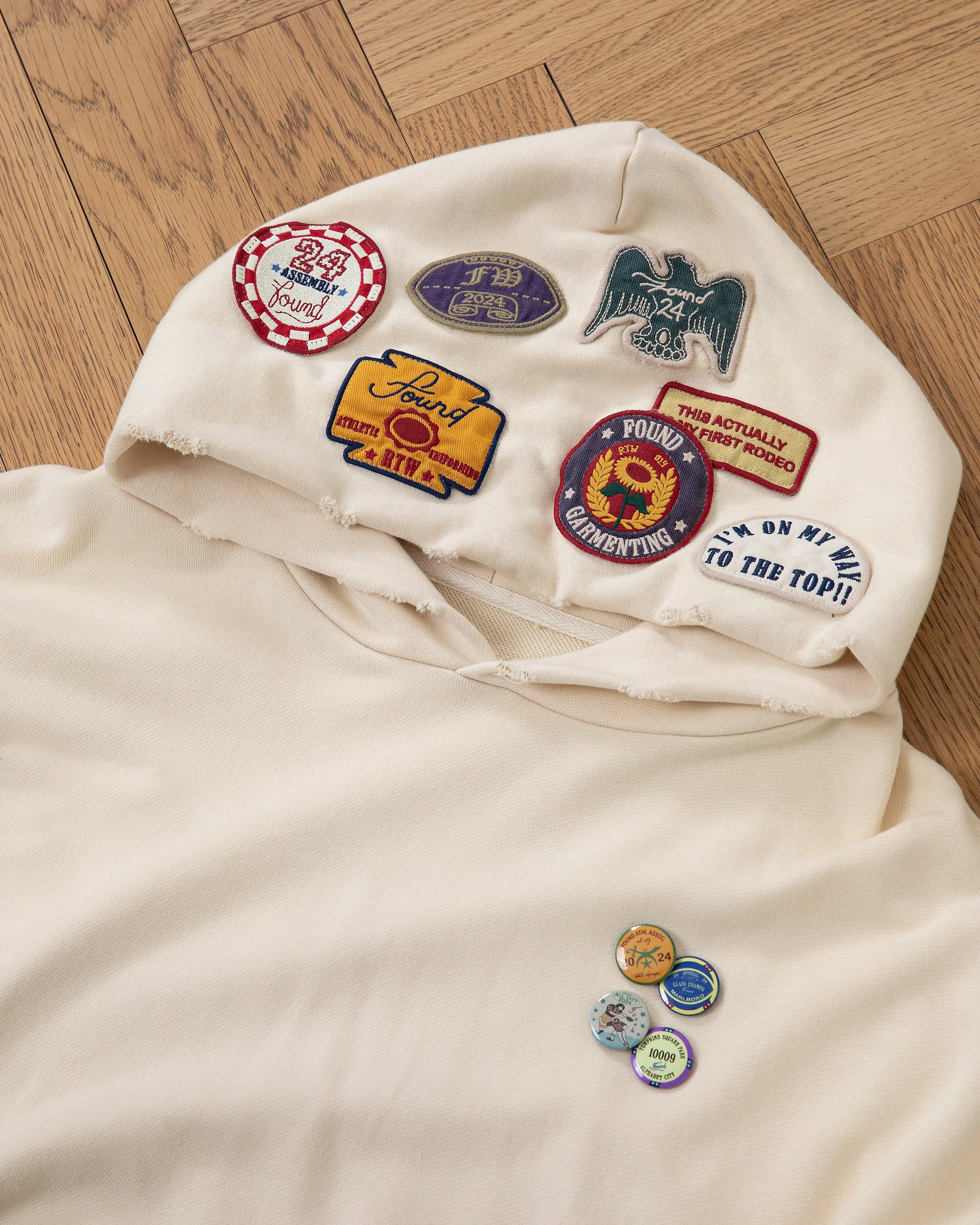 Faded Patch Hoodie - Image 7