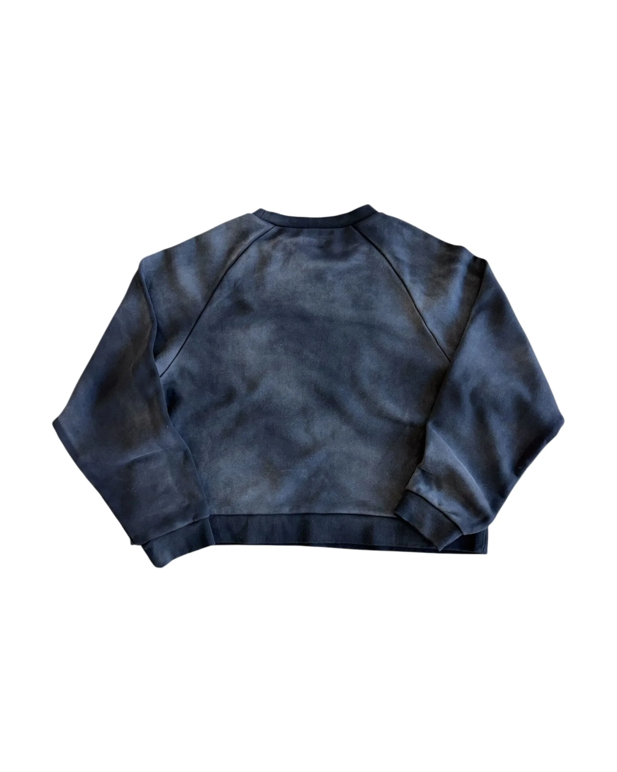 Faded Raglan Crewneck - Black - Image 4