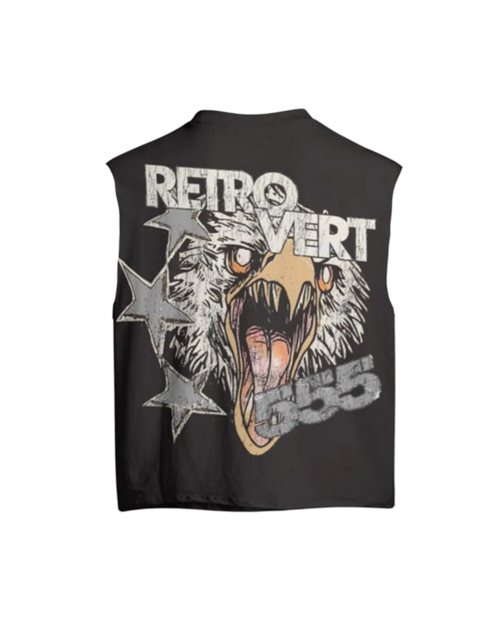 FALCON SKULL CUT-OFF T-SHIRT